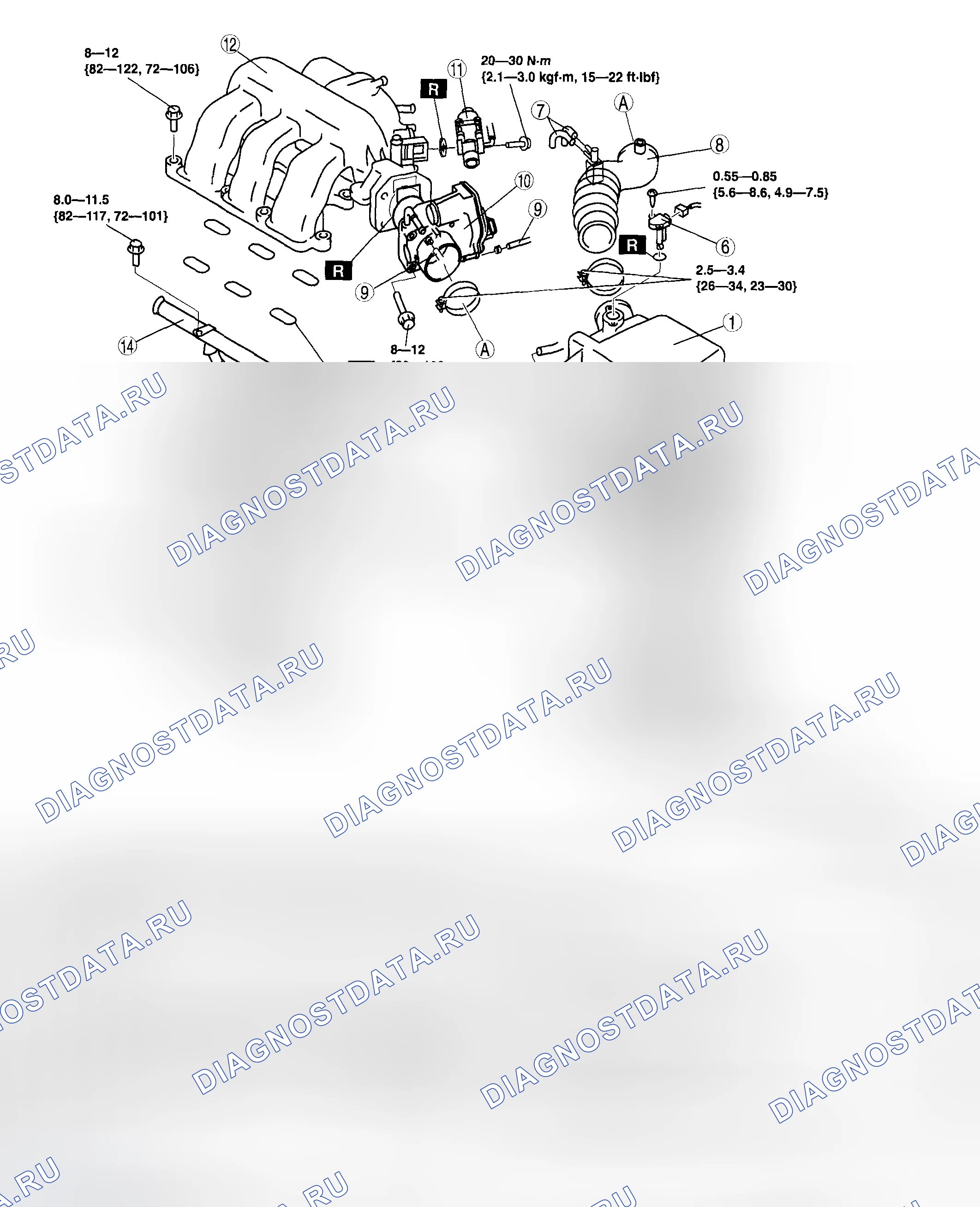 Рис. 282. Mazda 6 GH рестайлинг