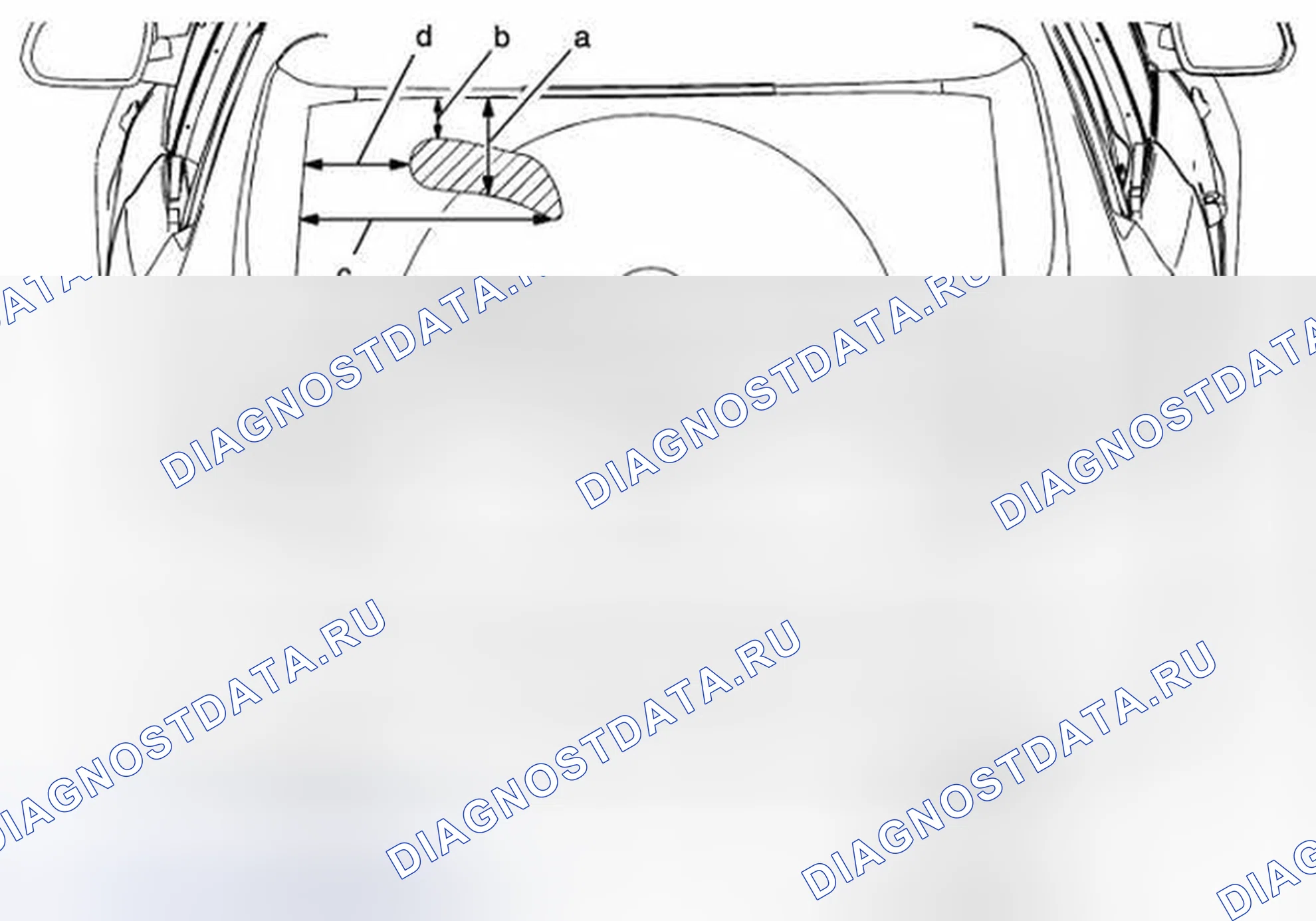 Рис. 5: Регулировка схемы распыления. Kia Optima I