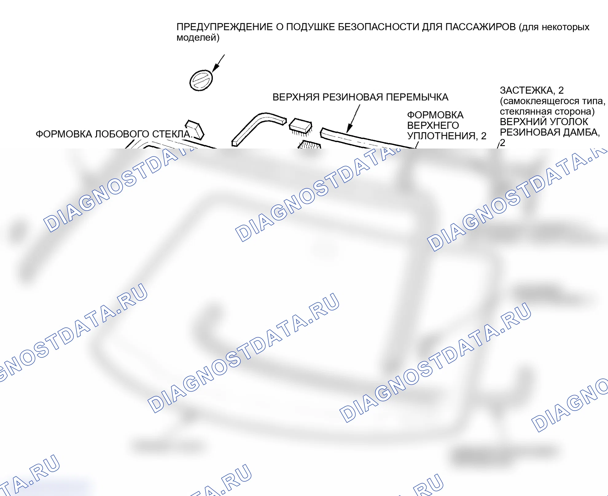 Рис. 1: Указатель расположения компонентов. Honda S2000 AP2 рестайлинг