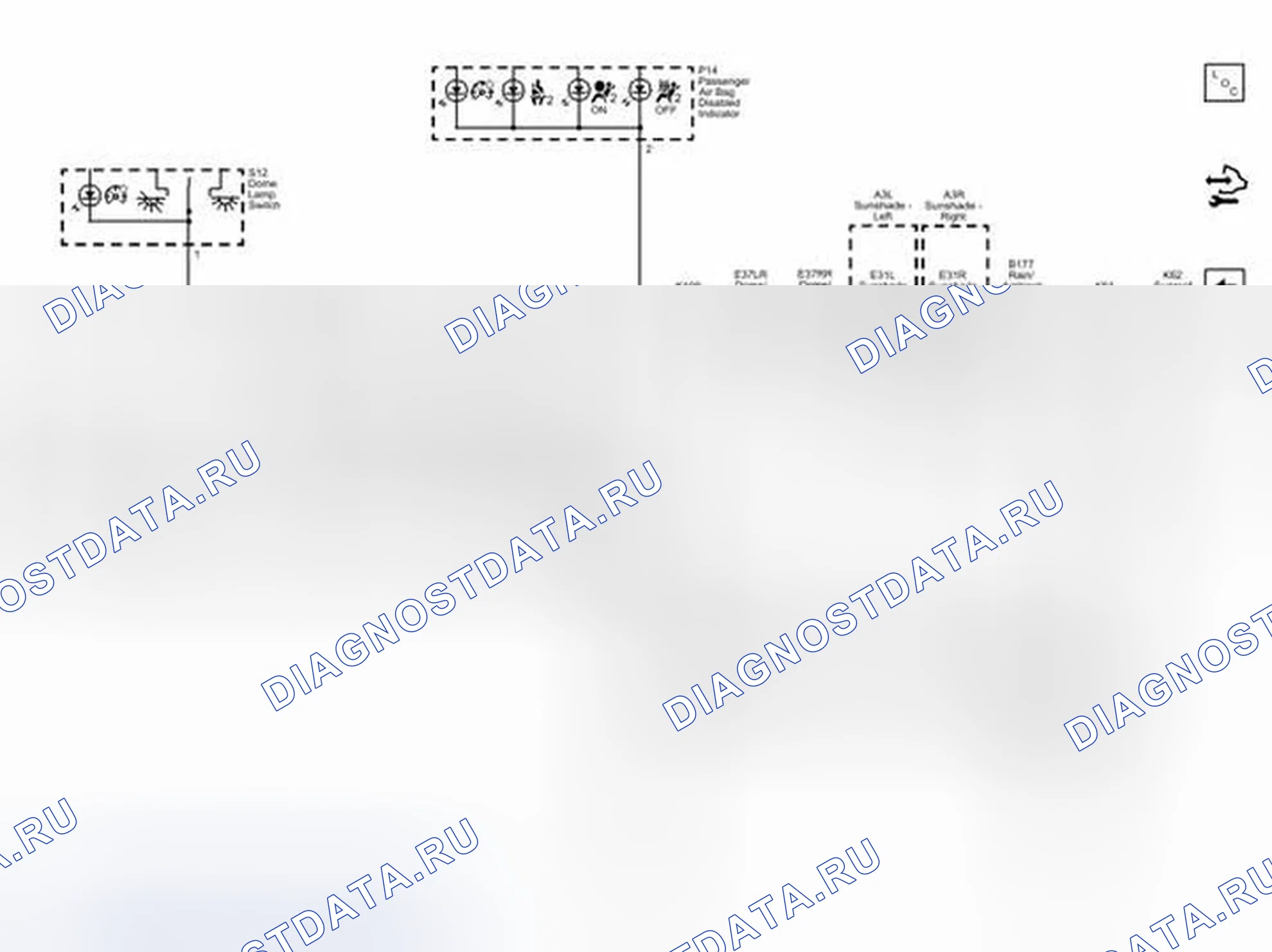 Рис. 107: G403 (3 из 3). Cadillac SRX II рестайлинг