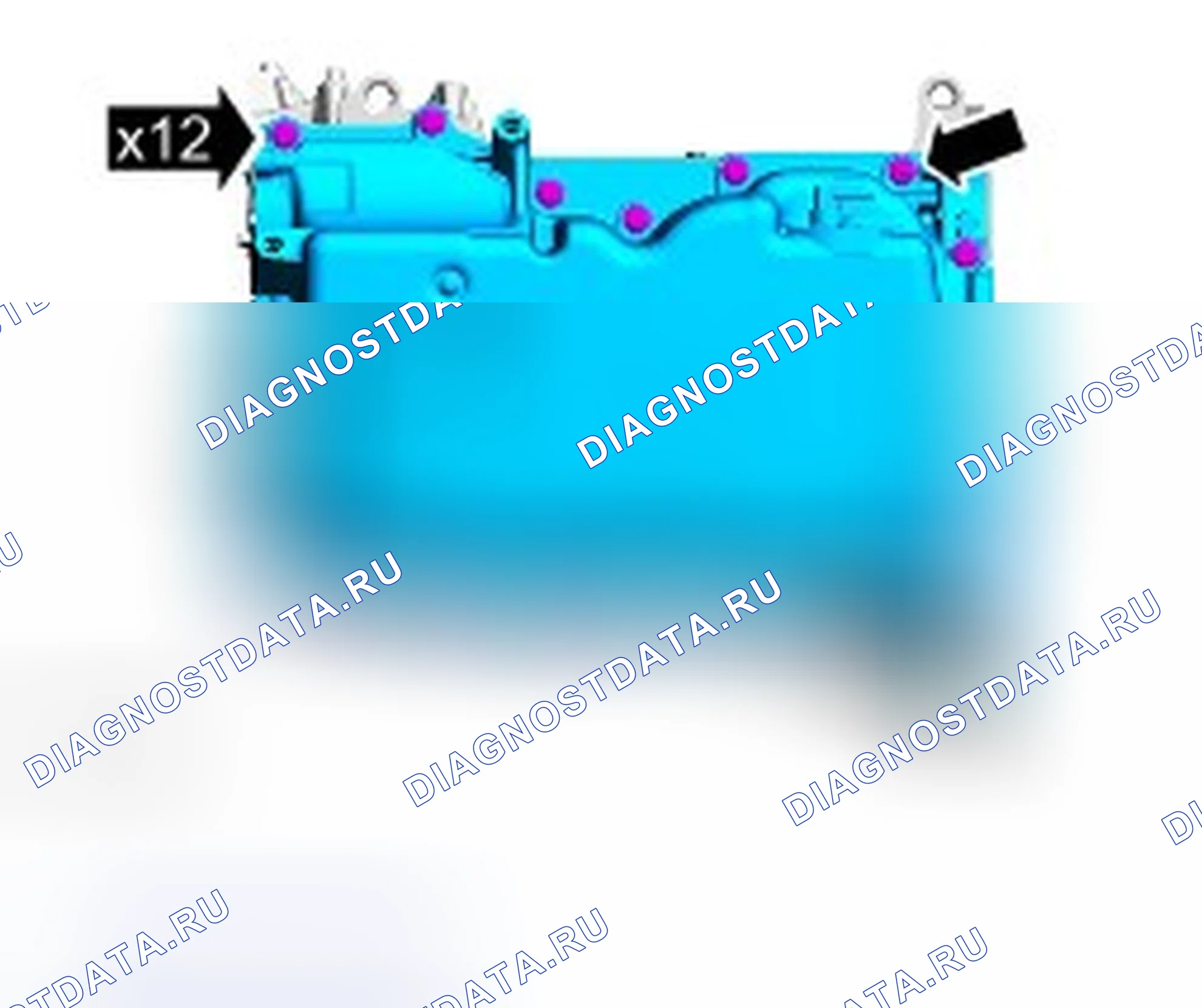 Разборка двигателя. Ford Mondeo IV