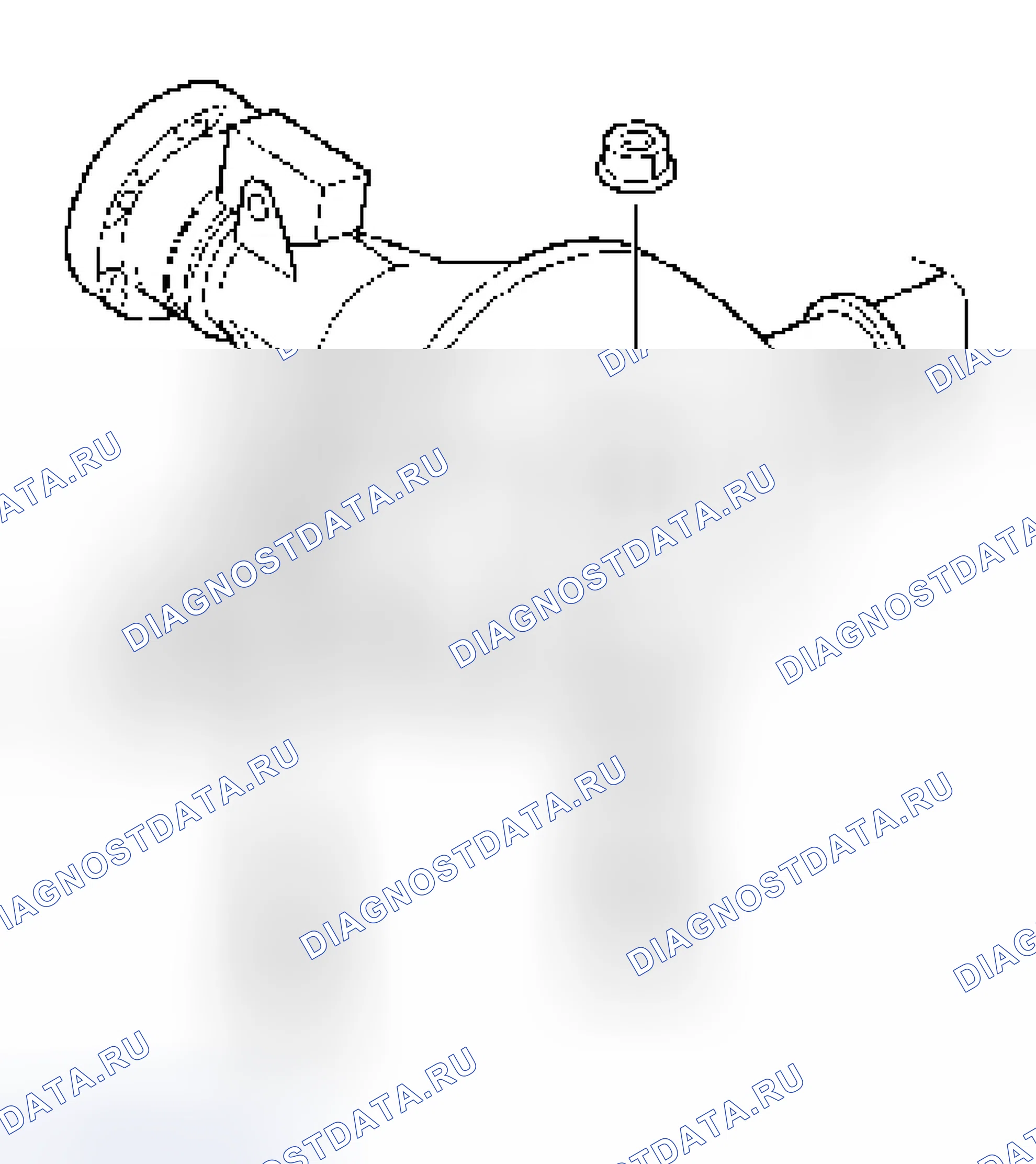 Рис. 10: УСТАНОВКА. Isuzu Axiom I
