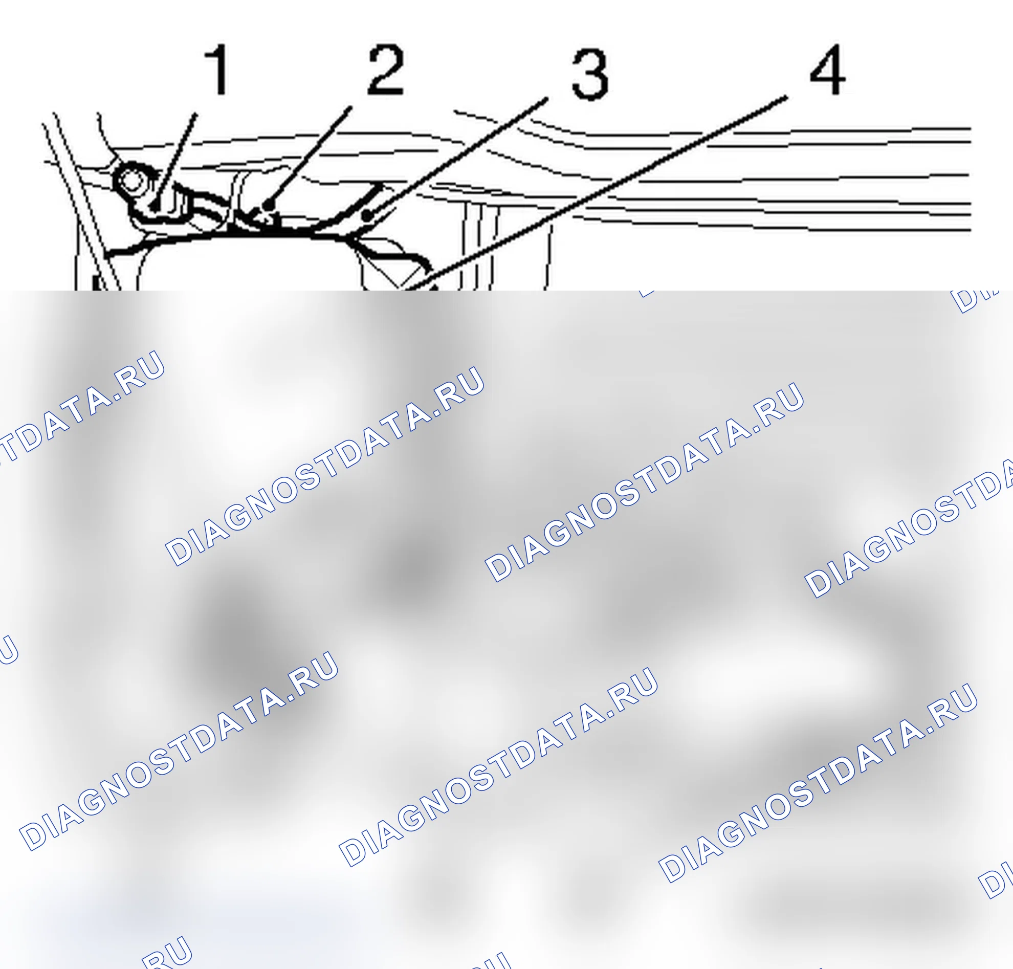 Снять и установить двигатель (правостороннее управление, AT). Opel Zafira B