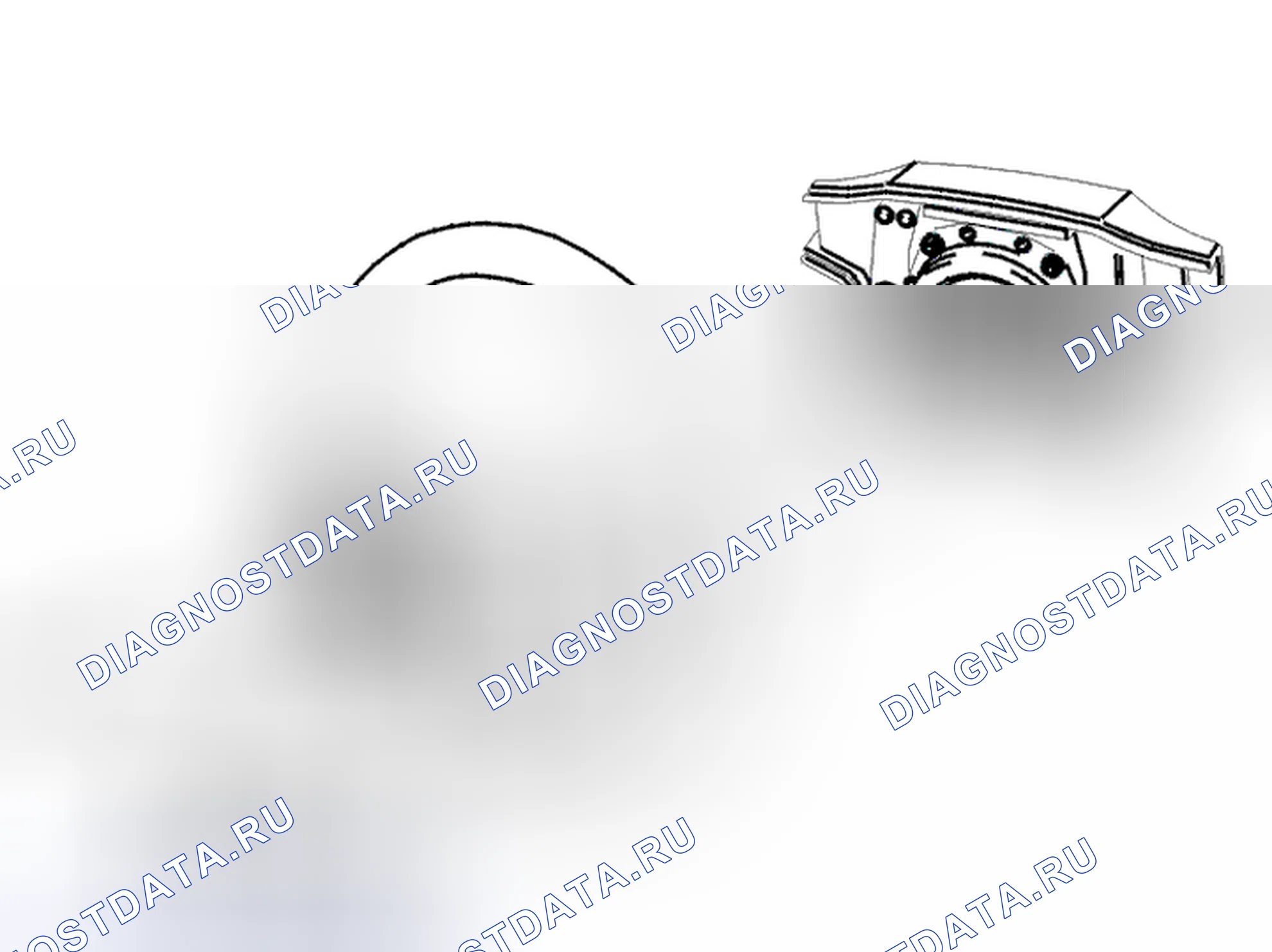 Рис. 23: Отсоединить кабель массы аккумулятора. Volvo C70 I