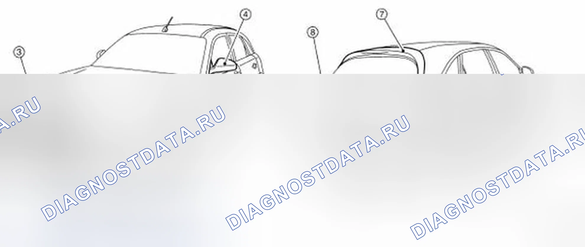 Рис. 134: Цвет окраски кузова. Infiniti FX35 I рестайлинг