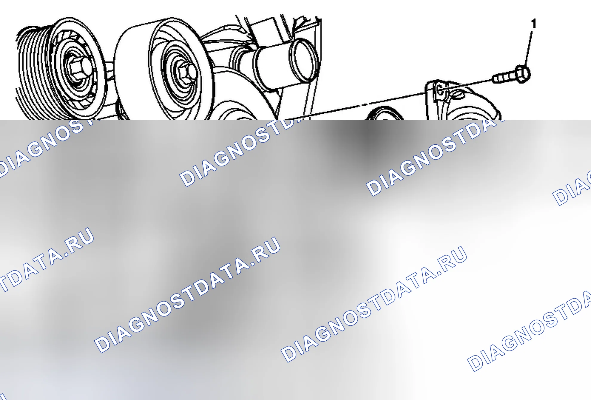 Рис. 14: Замена термостата охлаждающей жидкости двигателя (LSA). Cadillac CTS II