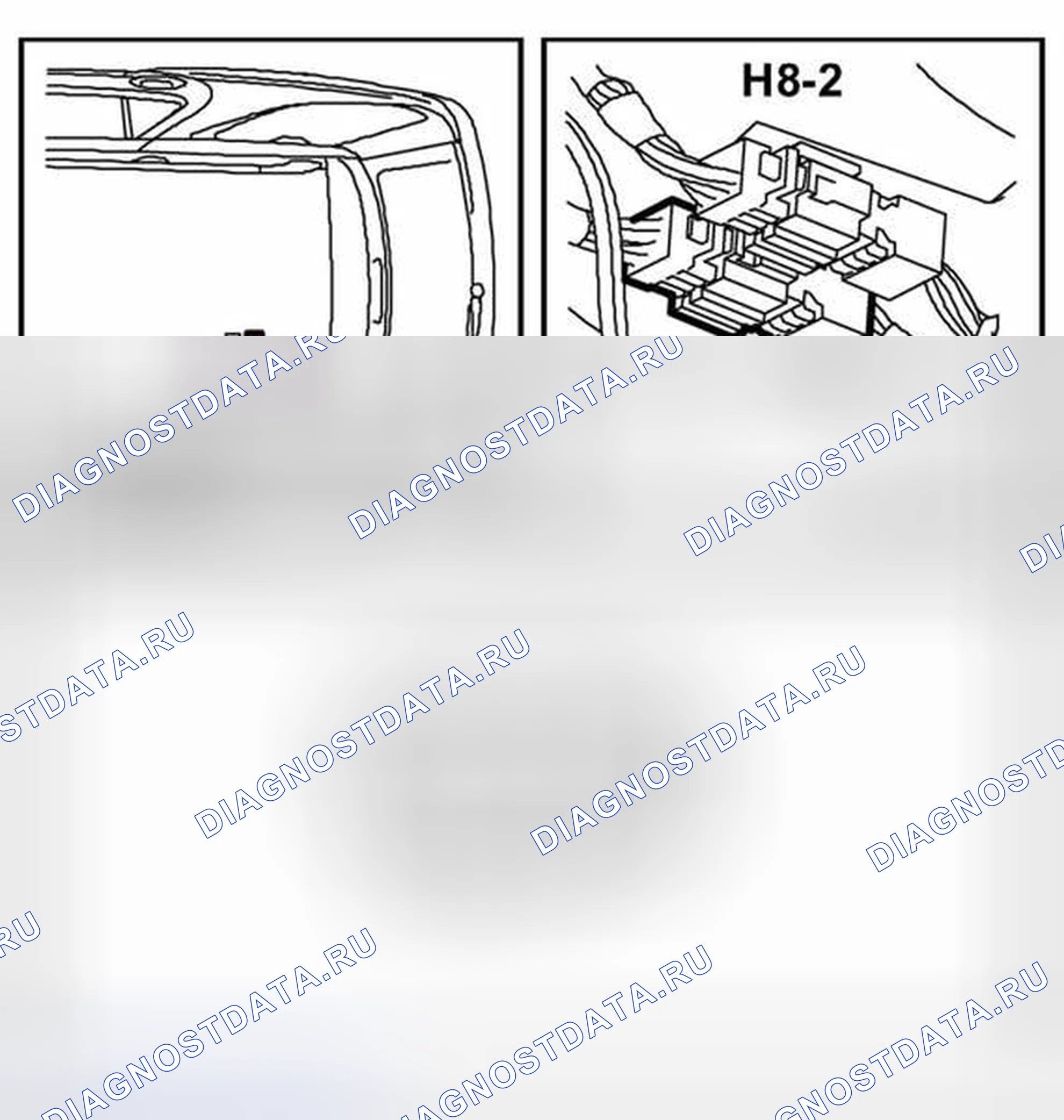Рис. 18: Разъем H8-2. Kia Picanto II рестайлинг