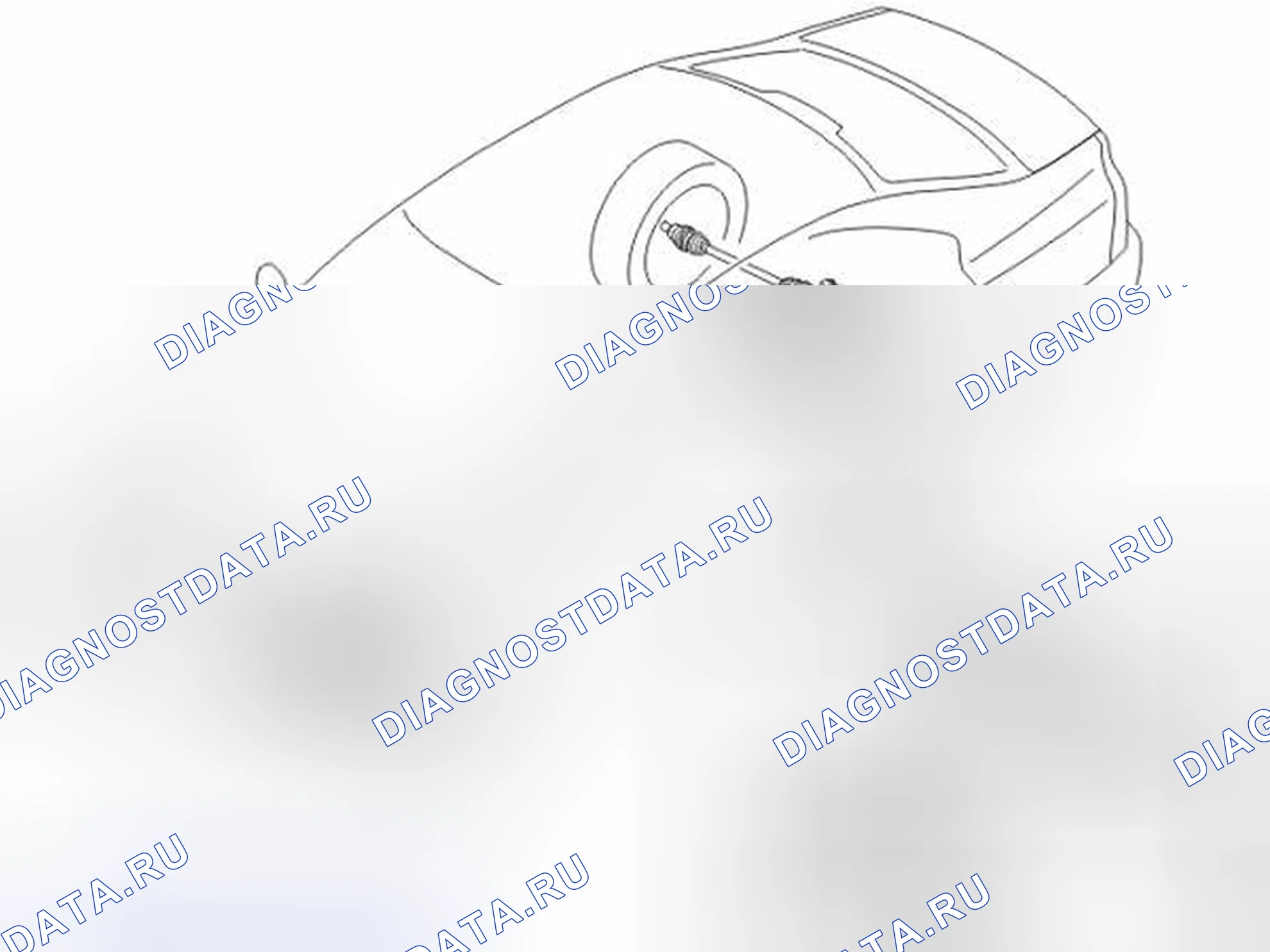 Рис. 115: Активная муфта по требованию (AOC). Volvo XC70 I рестайлинг