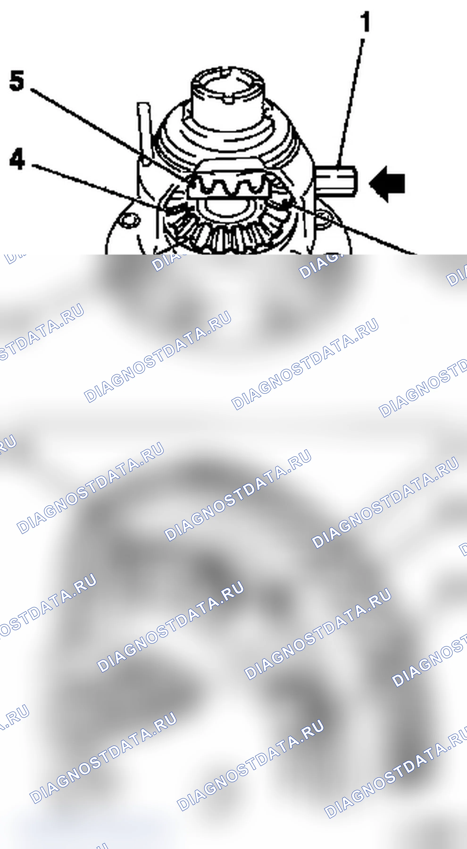 Разборка и сборка дифференциала (AF20). Opel Astra G