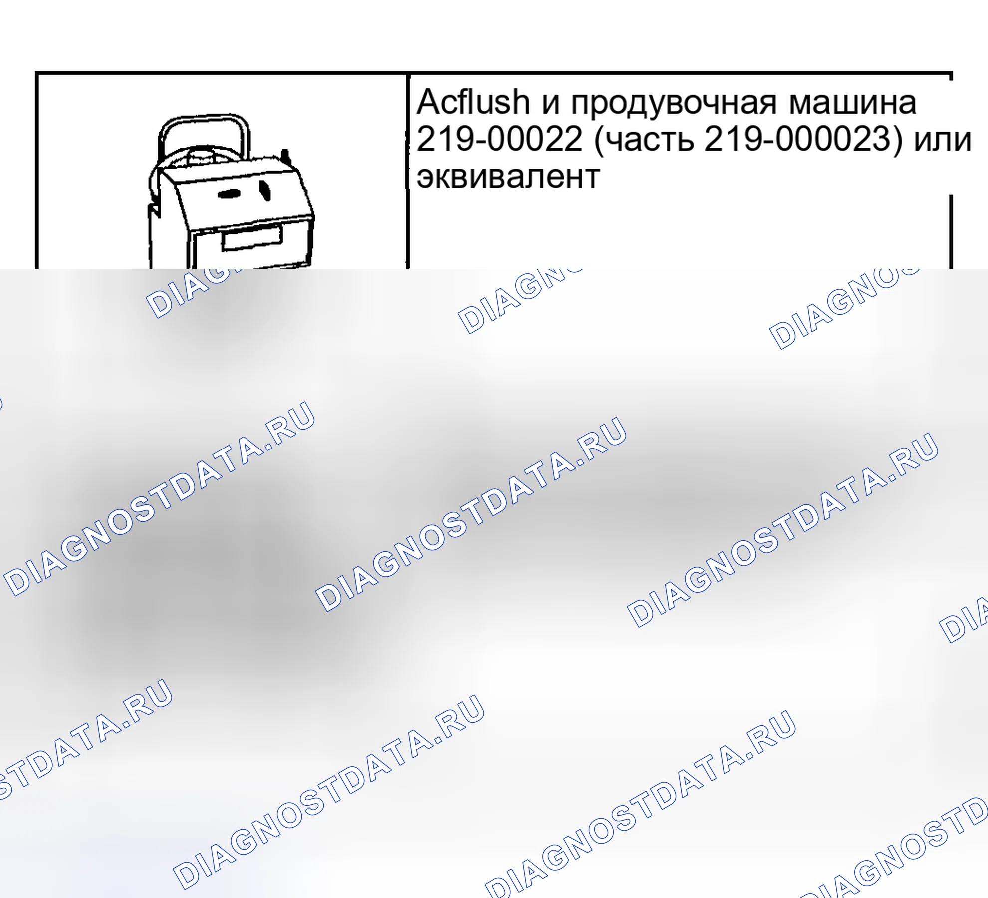 Рис. 190: Промывка системы кондиционирования воздуха (A / C). Hyundai Pony I