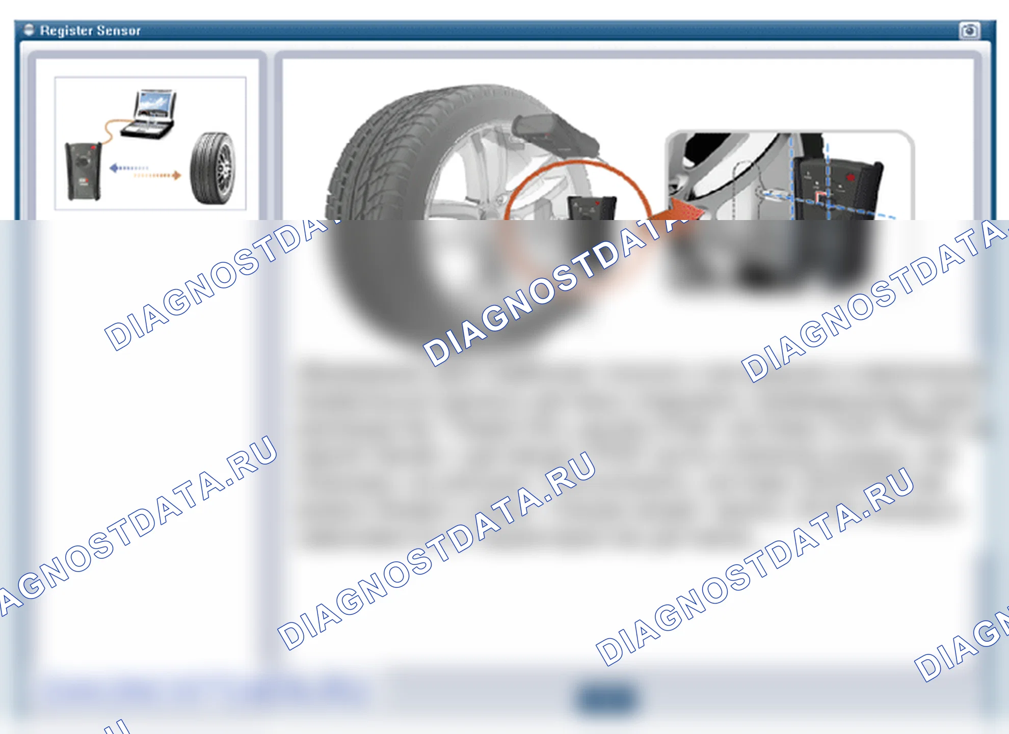 Регулировка датчика TPMS. Hyundai Santafe Sport DMA