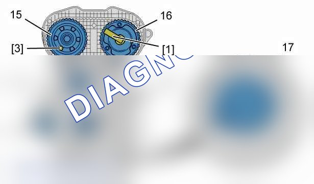 Снятие - установка: ремень ГРМ — b1ep1c4d. Citroen C8 I