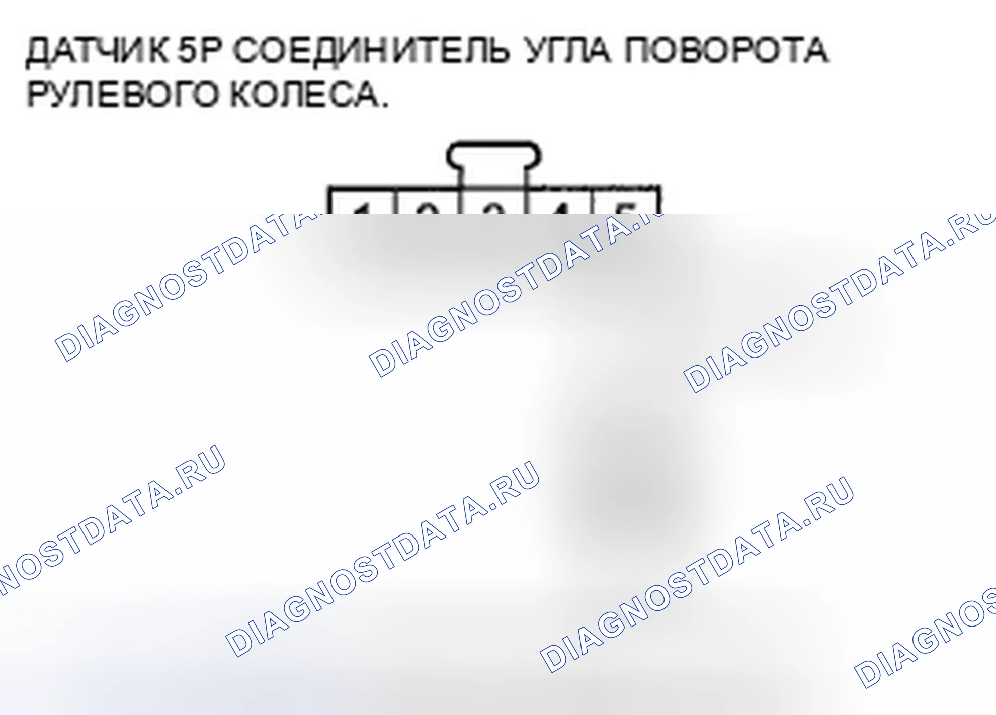Рис. 15: расшифровка кода ошибки 64-12: Силовая цепь датчика угла поворота руля Высокое напряжение. Honda Pilot II