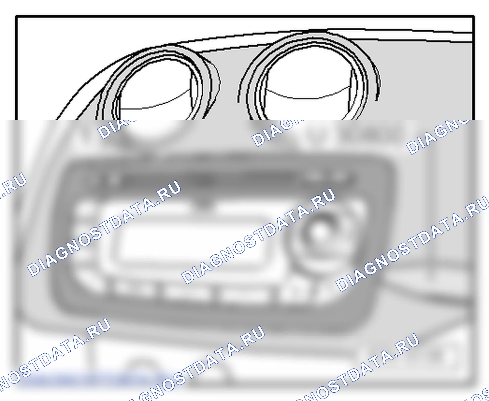 Передняя панель. SEAT Ibiza IV
