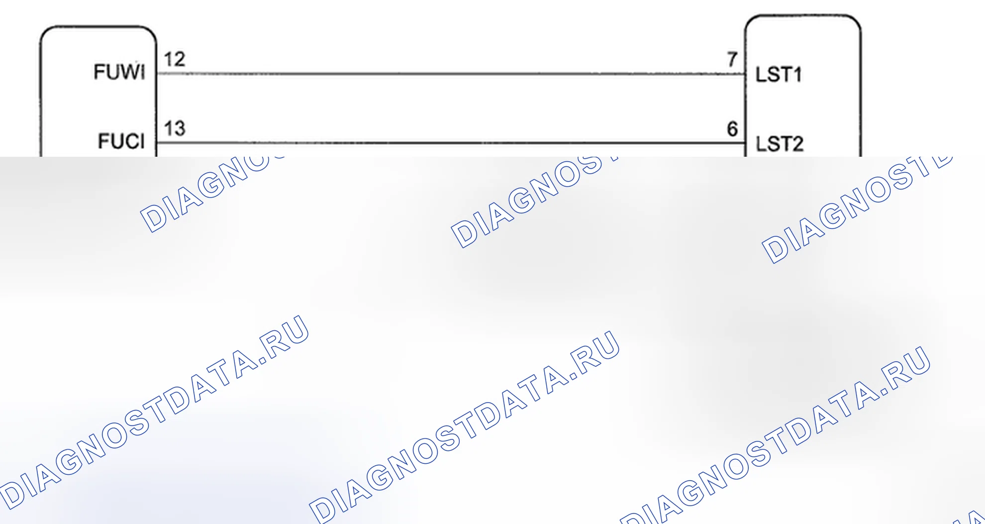 Рис. 286: электросхема. Toyota Highlander II