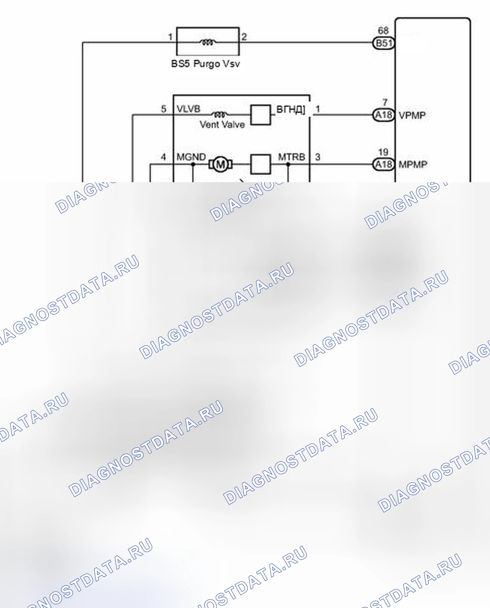 Рис. 194: электросхема. Toyota Avalon XX40
