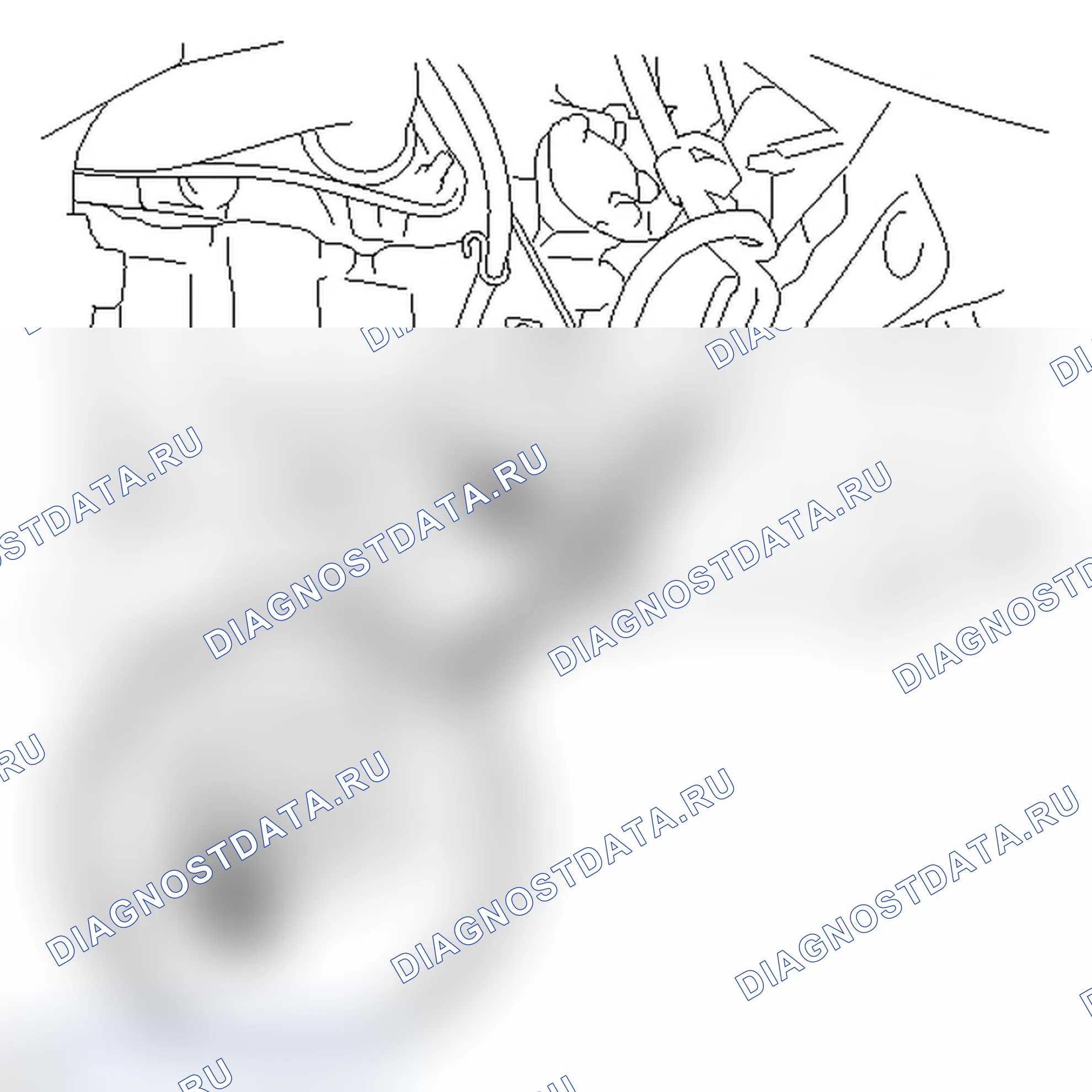 Рис. 675: ДЕМОНТАЖ. Toyota Prius PHV pre-III