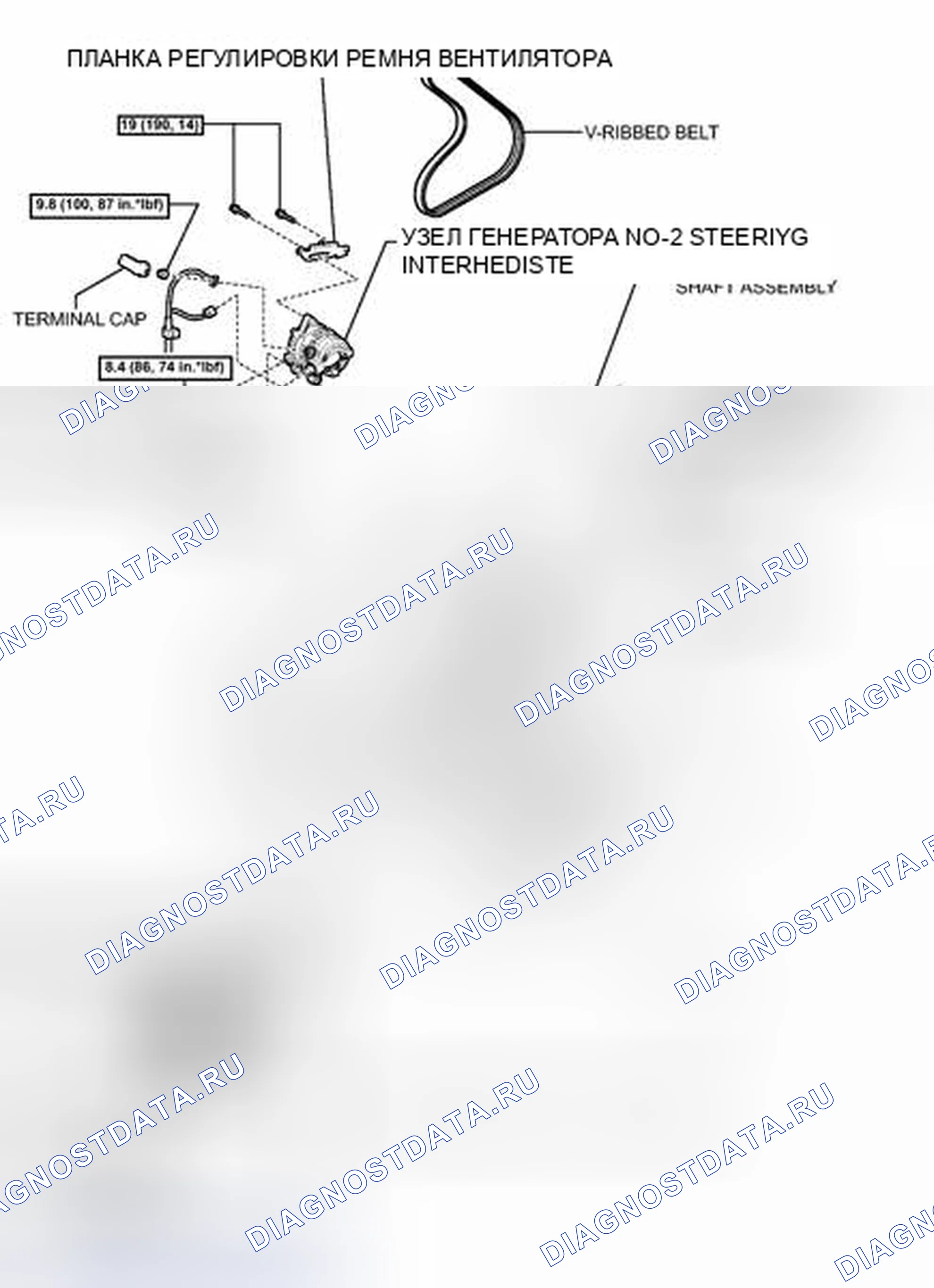Рис. 148: ИЛЛЮСТРАЦИЯ. Toyota Corolla X рестайлинг
