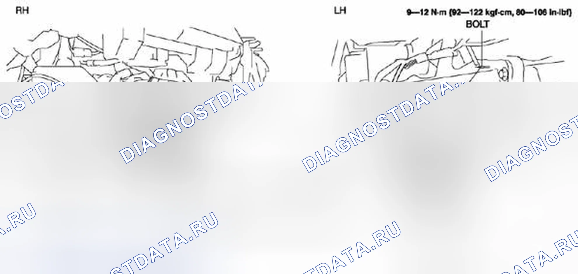 Рис. 11: СНЯТИЕ / УСТАНОВКА звукового сигнала. Honda Civic IX рестайлинг