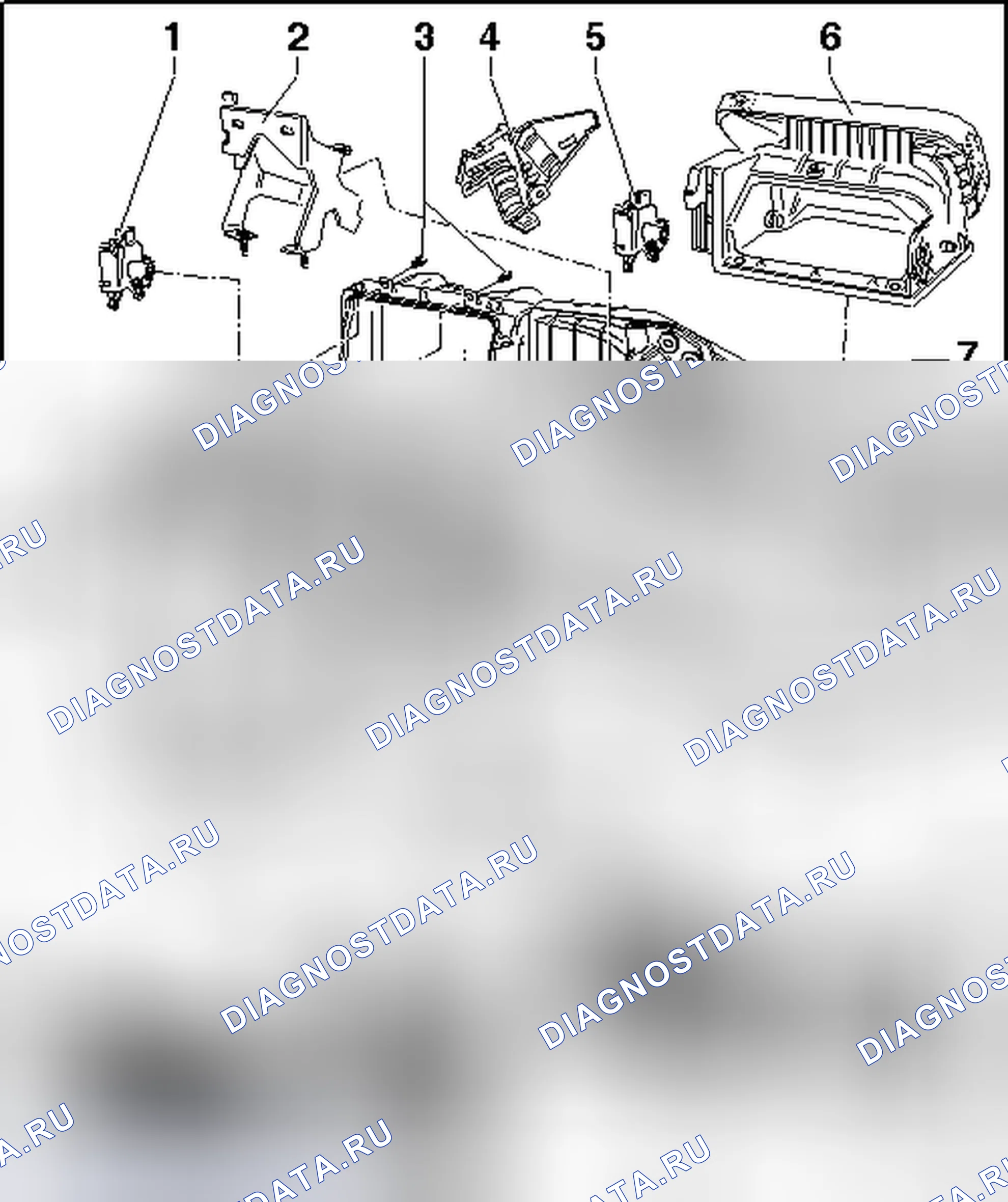 Рис. 48: БЛОК ОБОГРЕВА И КОНДИЦИОНИРОВАНИЯ. Volkswagen Tiguan I
