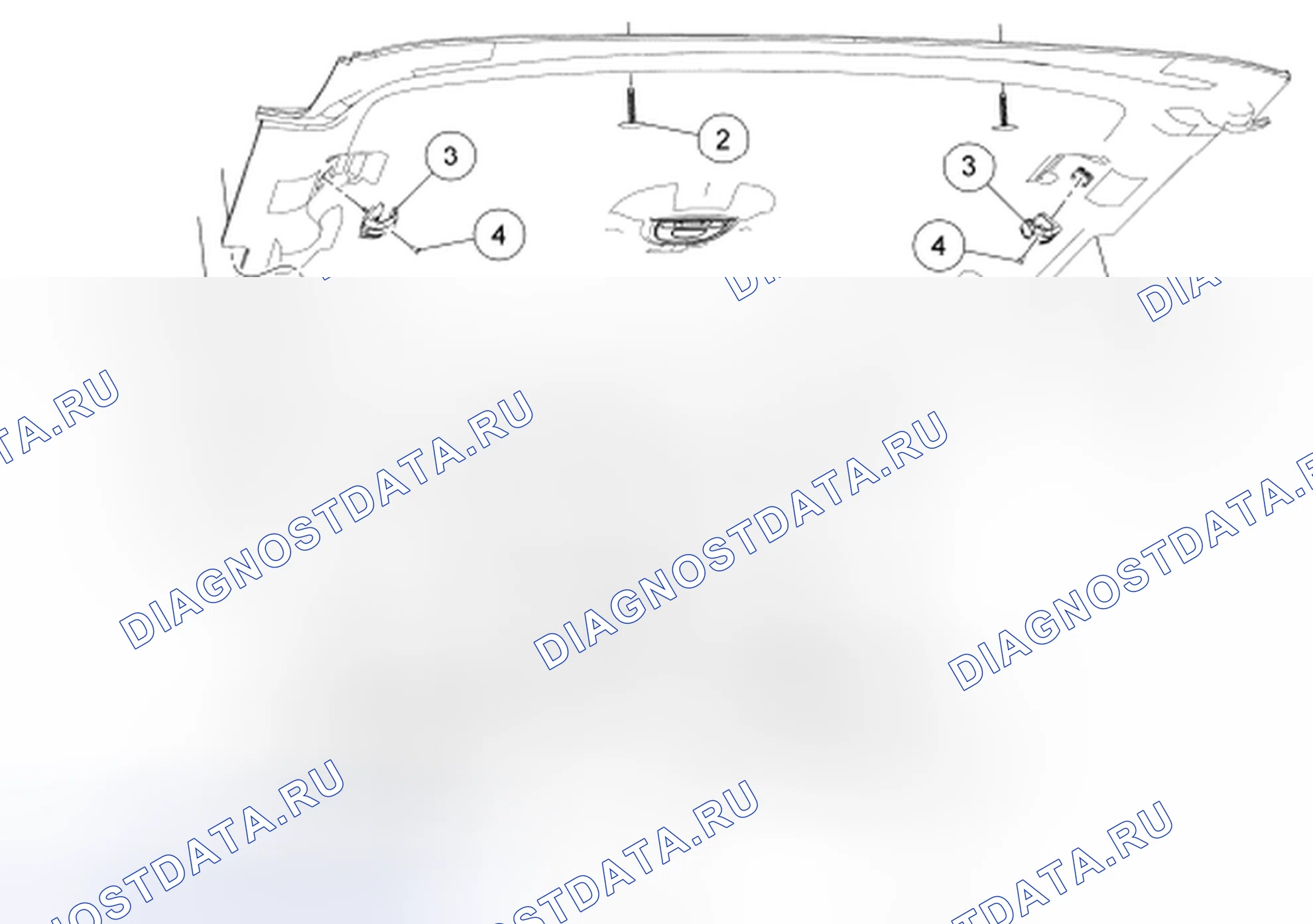 Рис. 33: Хедлайнер - supercab. Ford F-150 XII