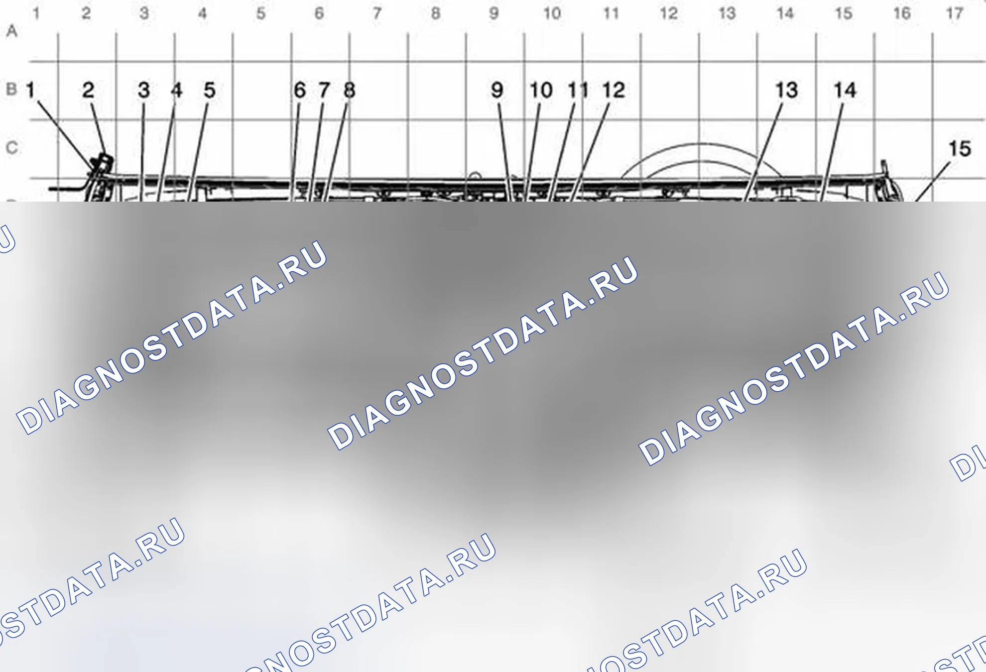 Рис. 155: Прокладка кабелей приборной панели. Chevrolet Volt I