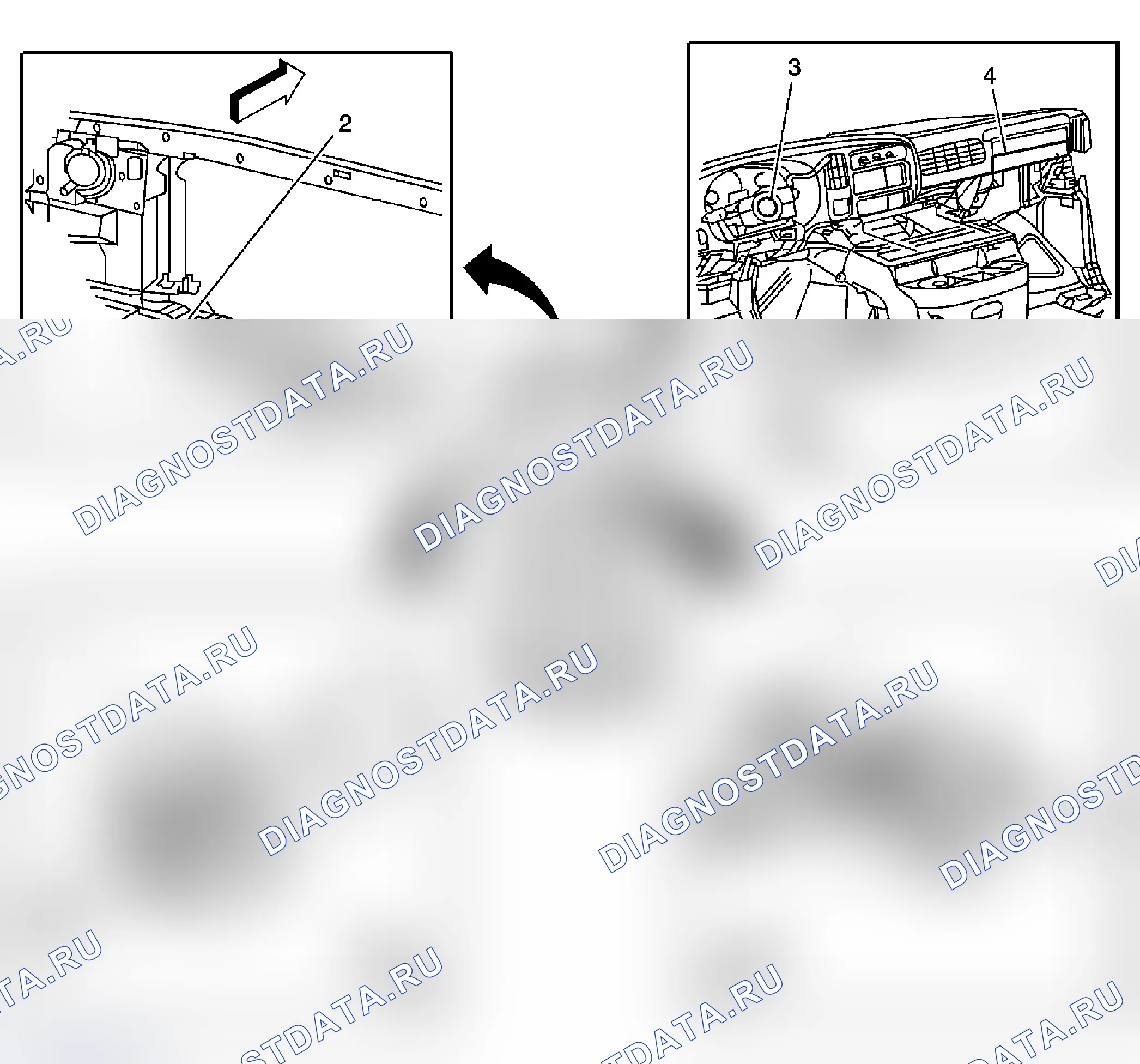Рис. 4: Виды компонентов SIR. Chevrolet Chevy Express G2500 