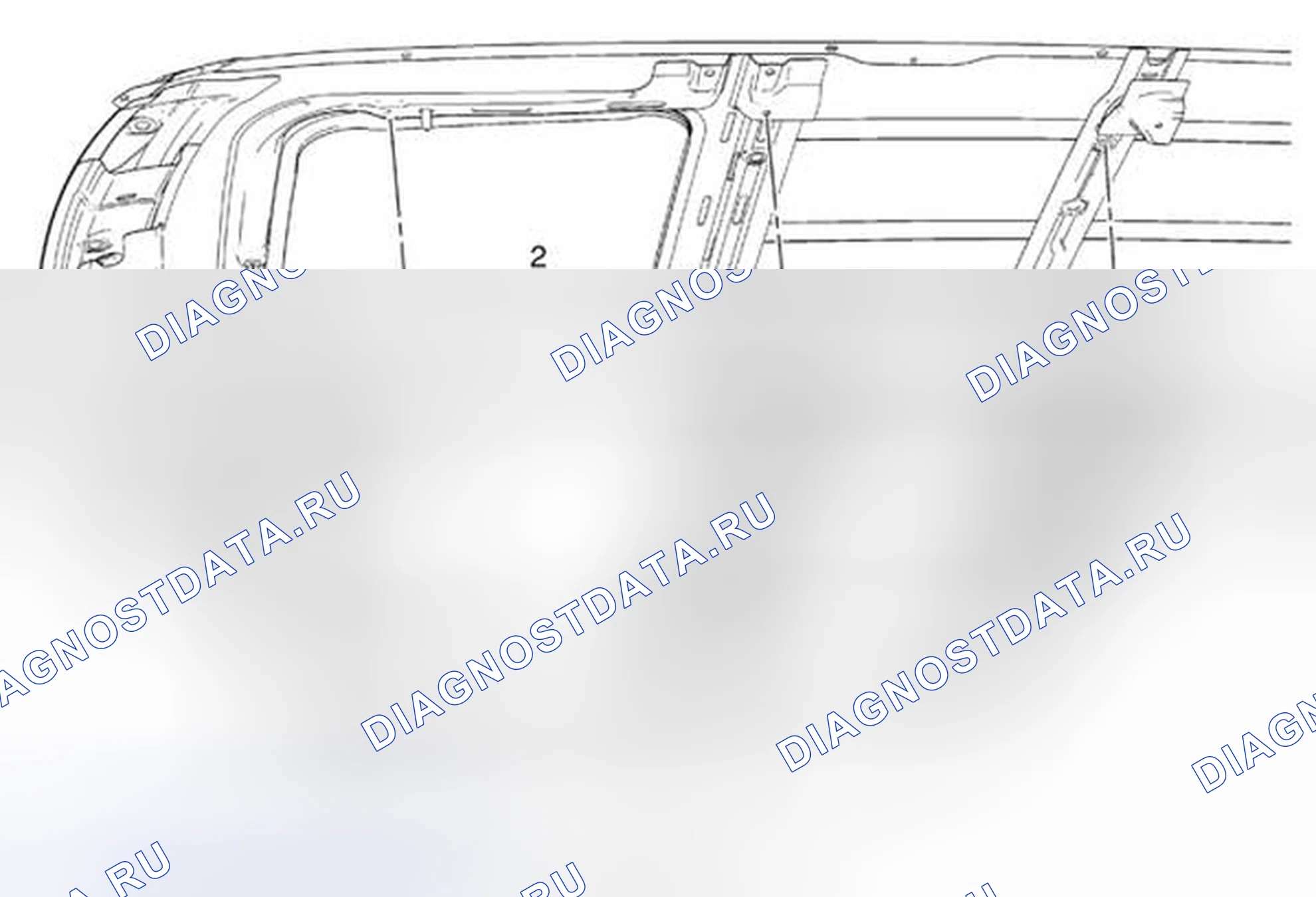 Рис. 11: Замена рамы люка. Chevrolet Orlando I