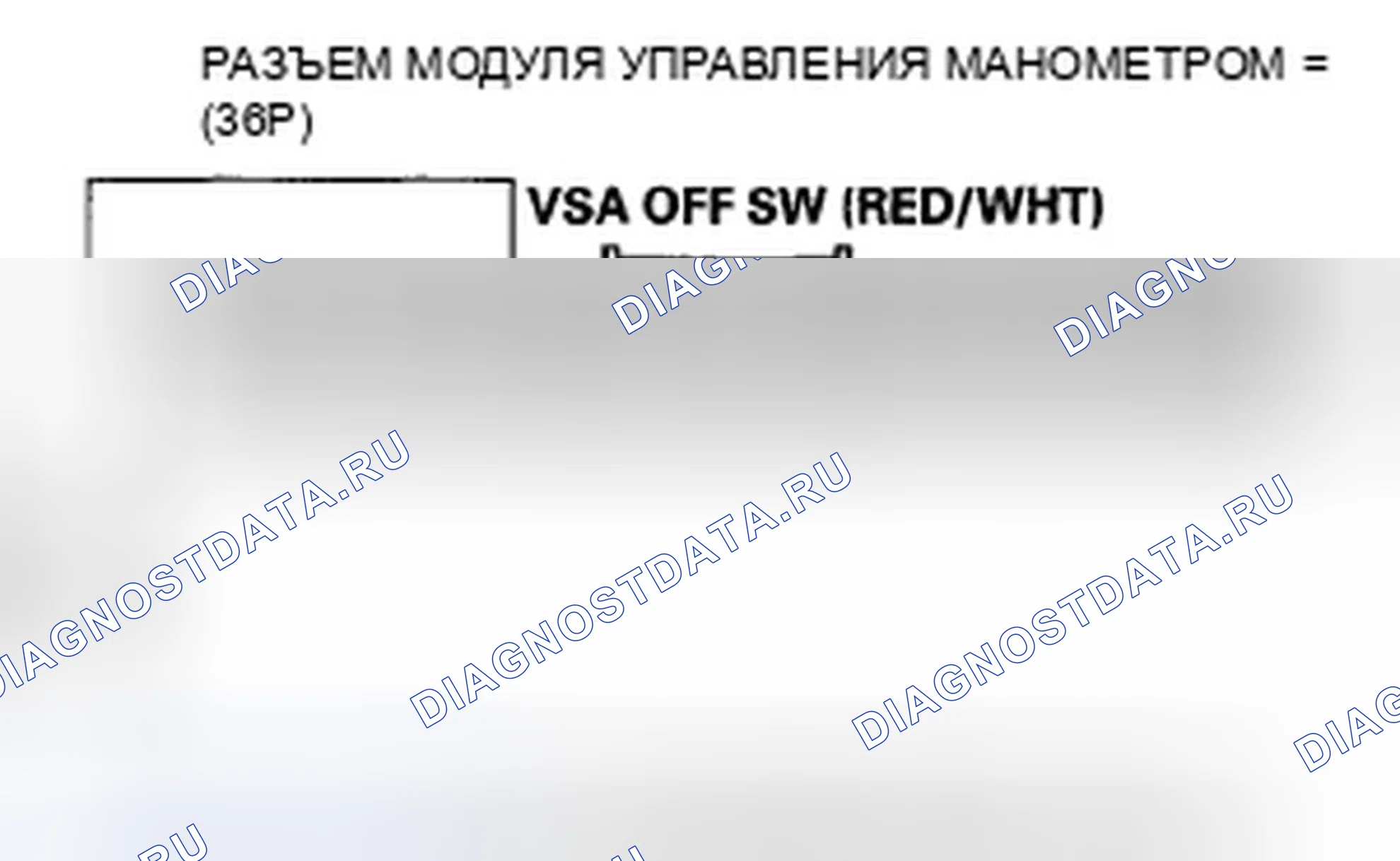 Рис. 75: Индикатор активации VSA не гаснет, и коды неисправностей не сохраняются. Honda Pilot I рестайлинг