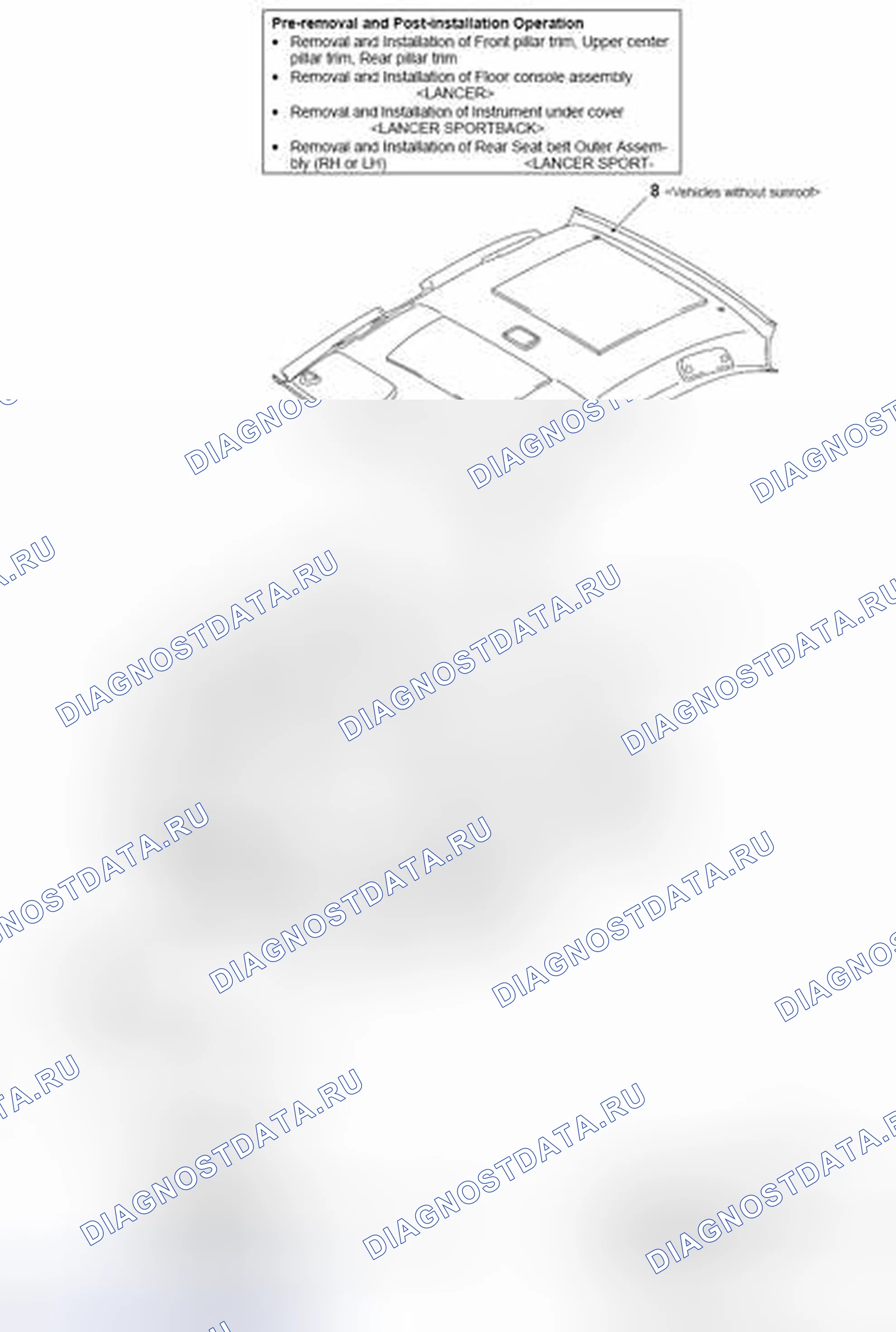 Рис. 13: ДЕМОНТАЖ И МОНТАЖ. Mazda MX-5 NB