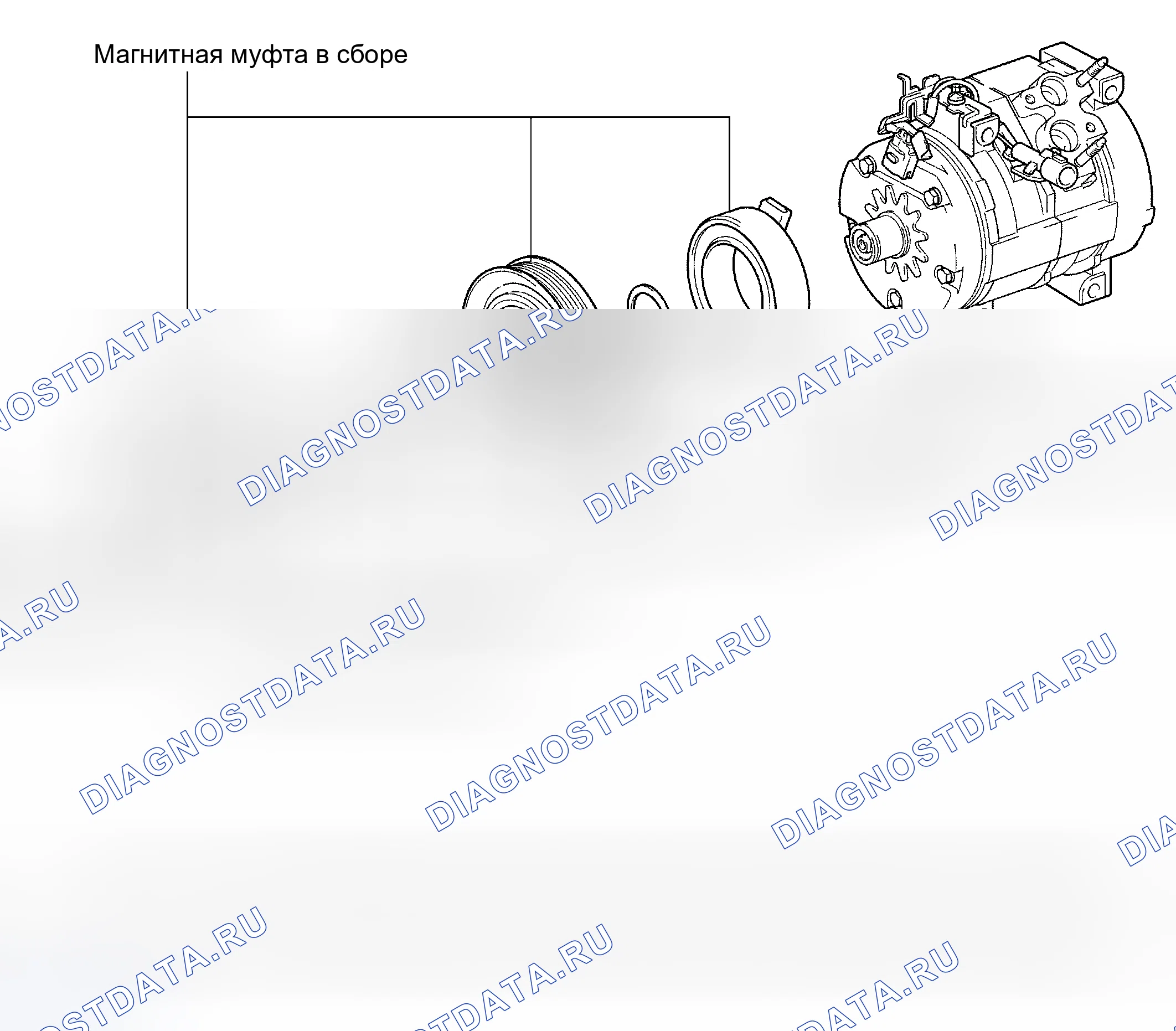 Рис. 343: КОМПОНЕНТЫ. Toyota Sienna II