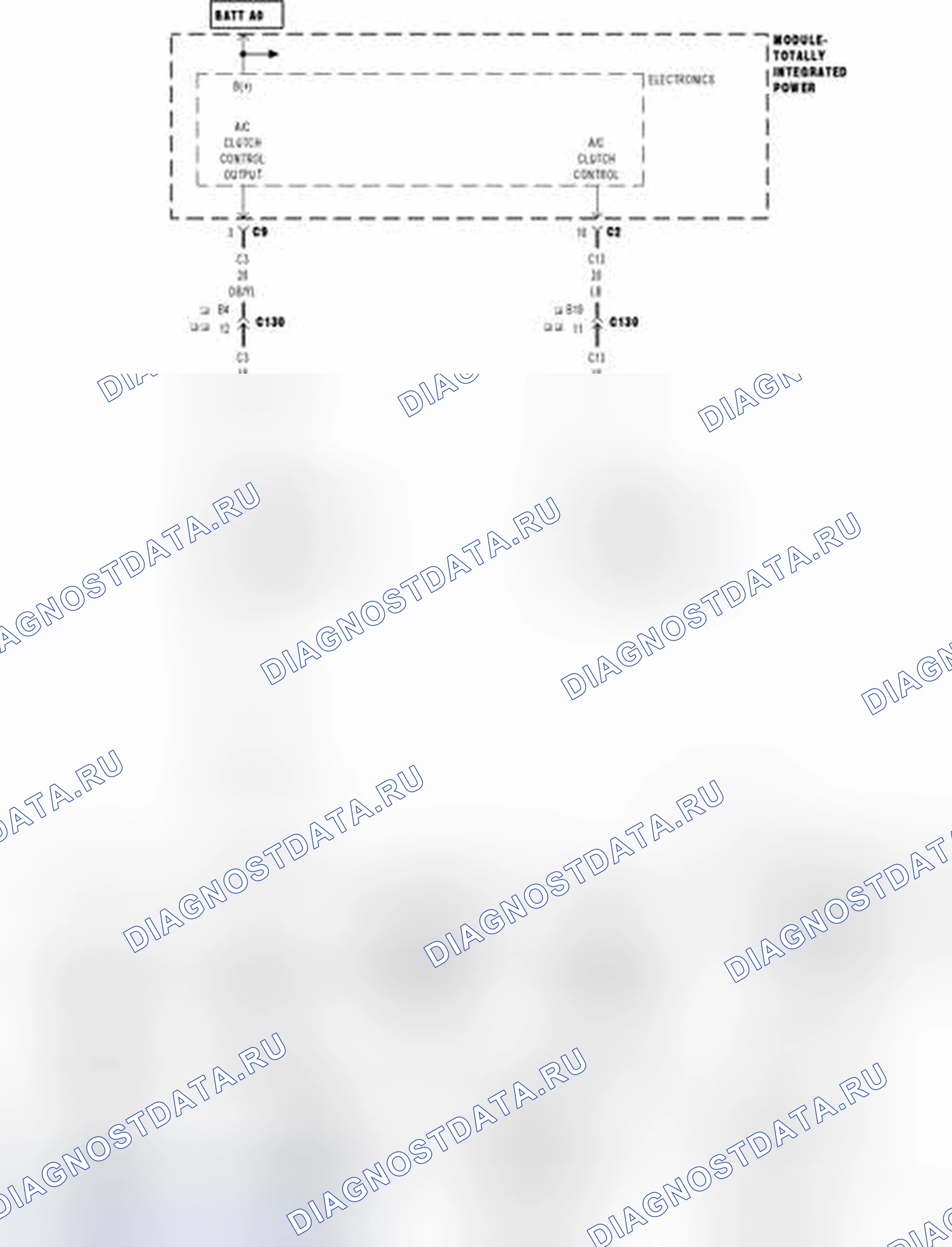 Рис. 1005: Принципиальная схема. Dodge Cab & Chassis R3500 HD transition