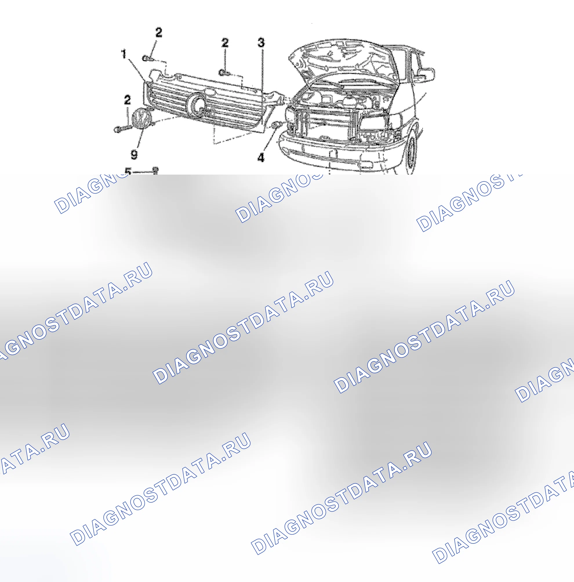 Рис. 62. Volkswagen EuroVan T4 рестайлинг