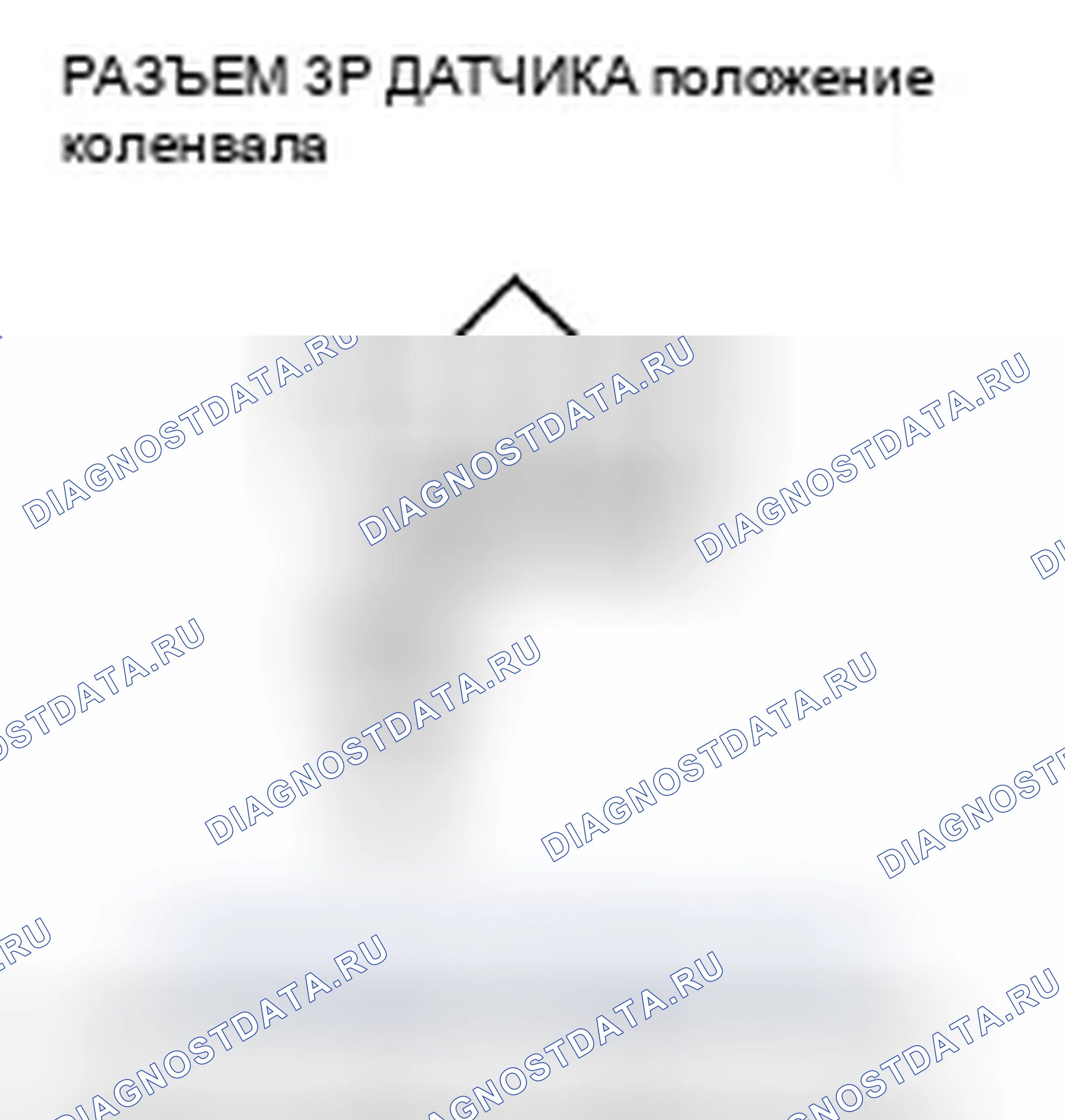 Рис. 405: Сигнал датчика расшифровка кода ошибки P0335: Ckp. Honda Insight ZE2 рестайлинг