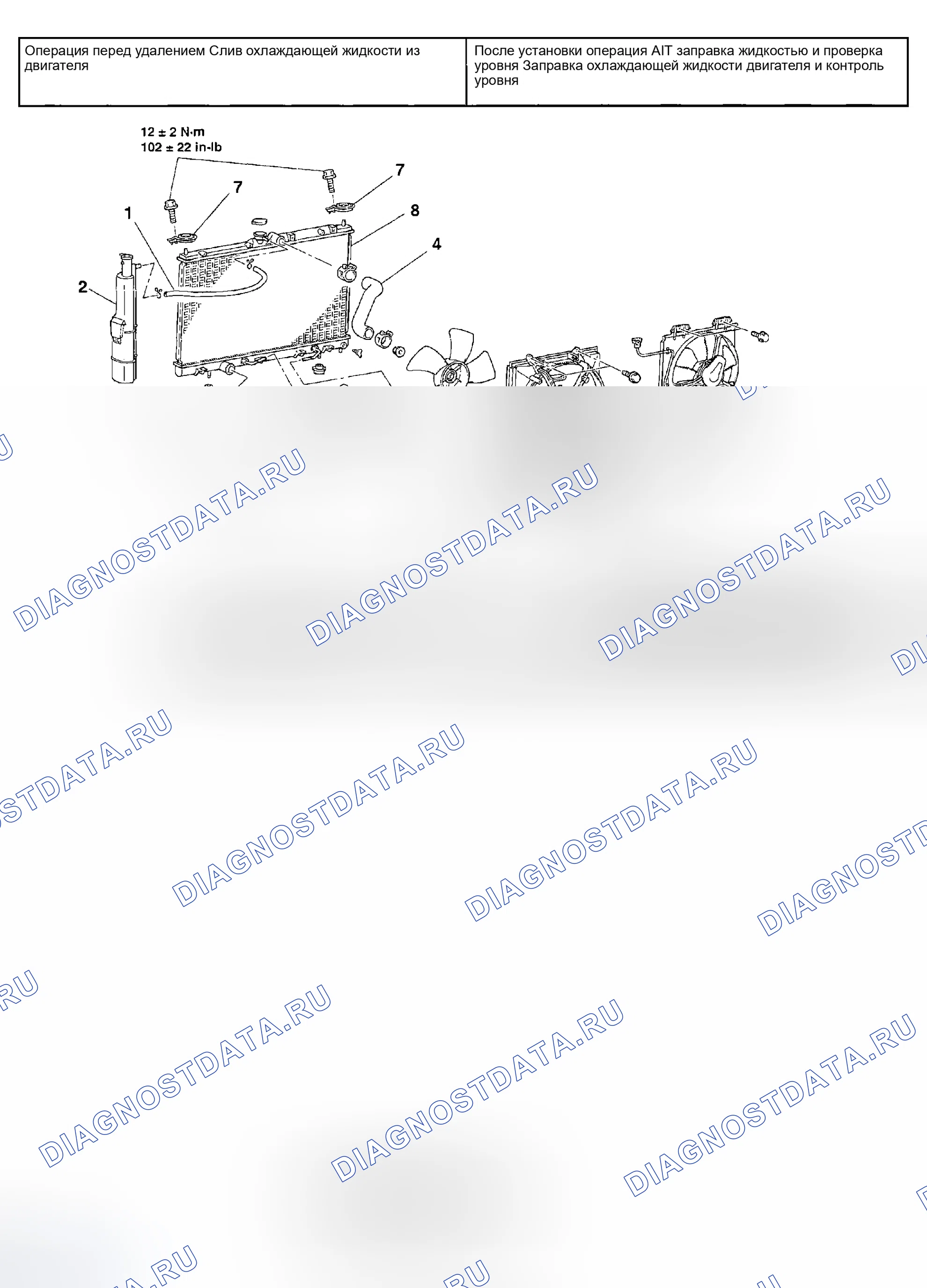Рис. 41: ДЕМОНТАЖ И МОНТАЖ. Mazda MX-5 NA