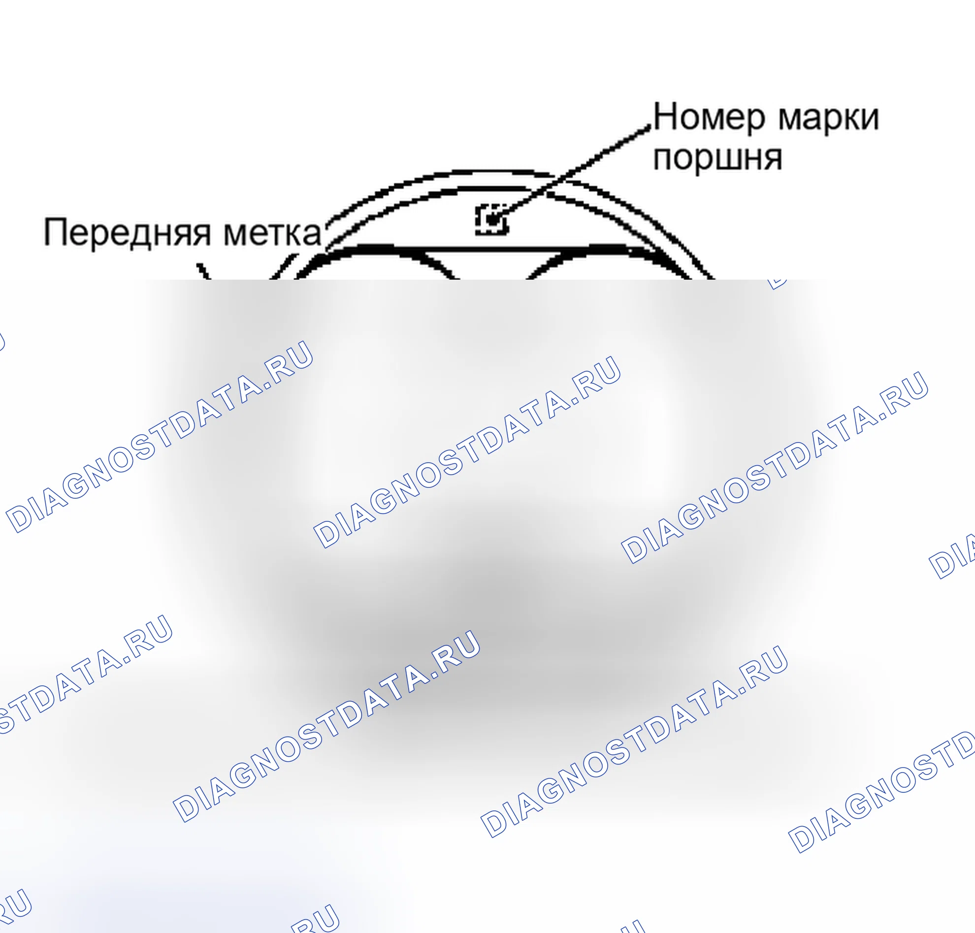 Рис. 300: При повторном использовании блока цилиндров. Nissan Murano Z50
