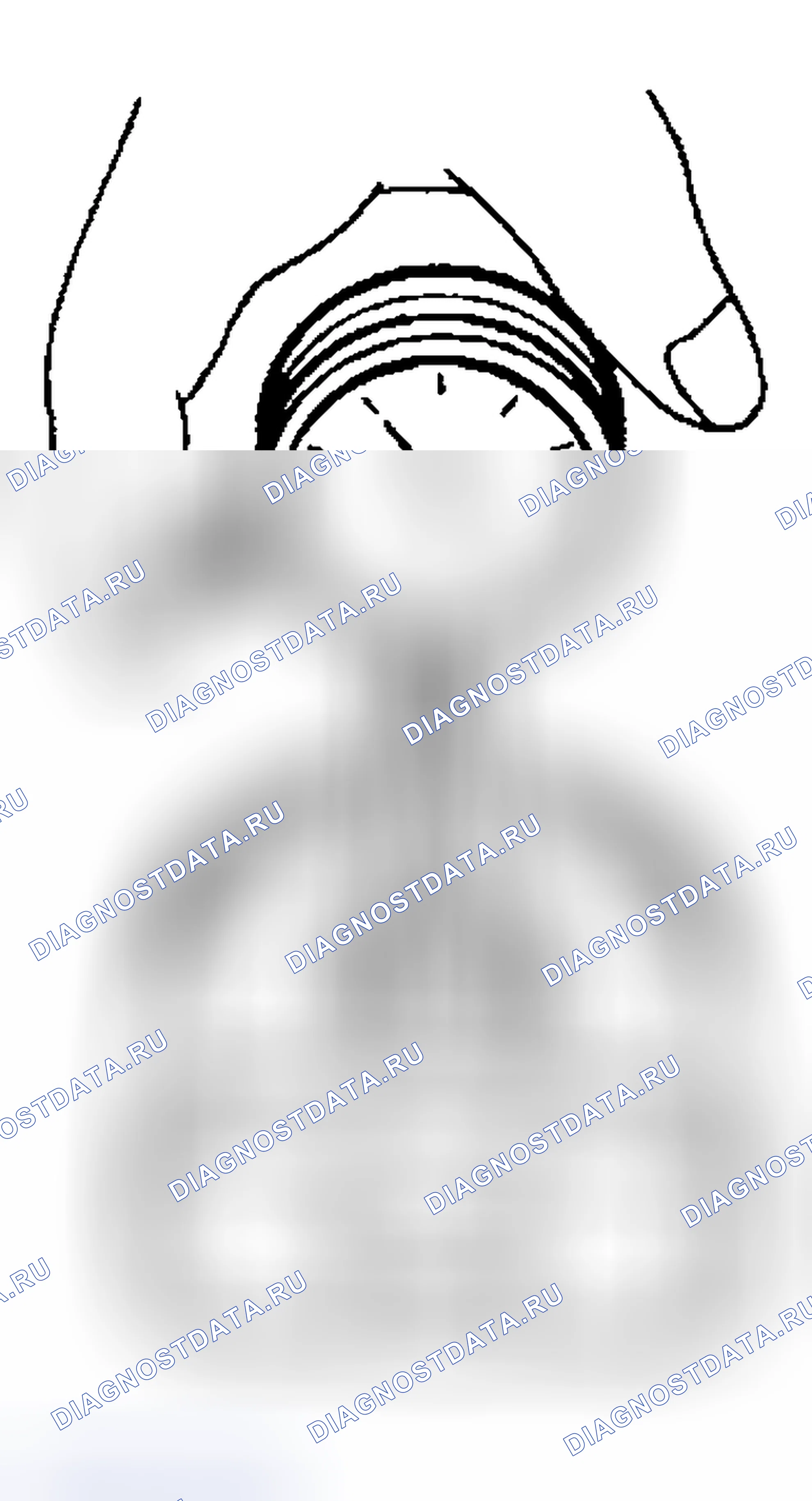 Рис. 263: ПОРШЕНЬ И ПОРШНЕВОЙ ПАЛЕЦ. Subaru Outback BH
