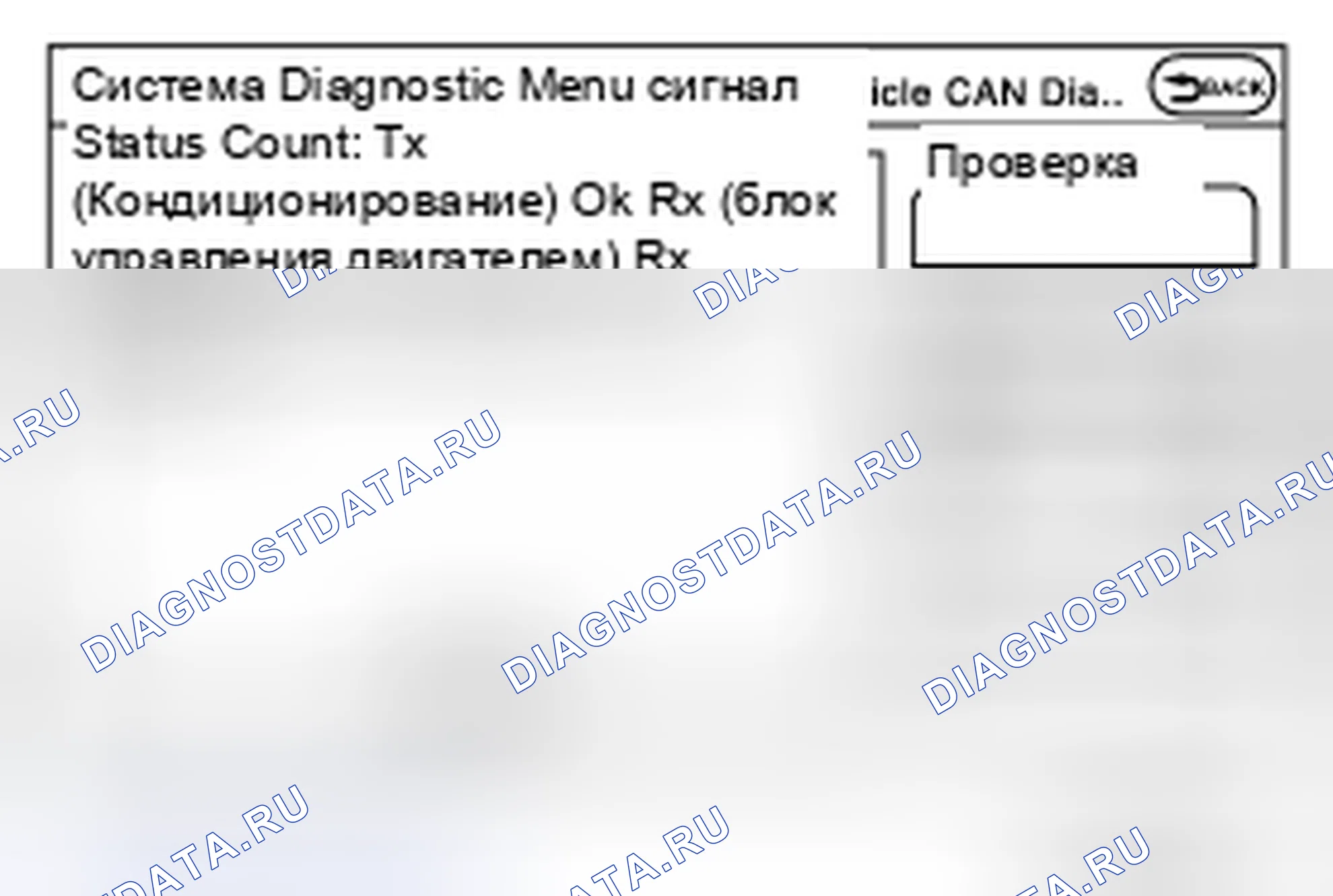 Рис. 526: Диагностика CAN транспортного средства. Nissan Pathfinder IV рестайлинг