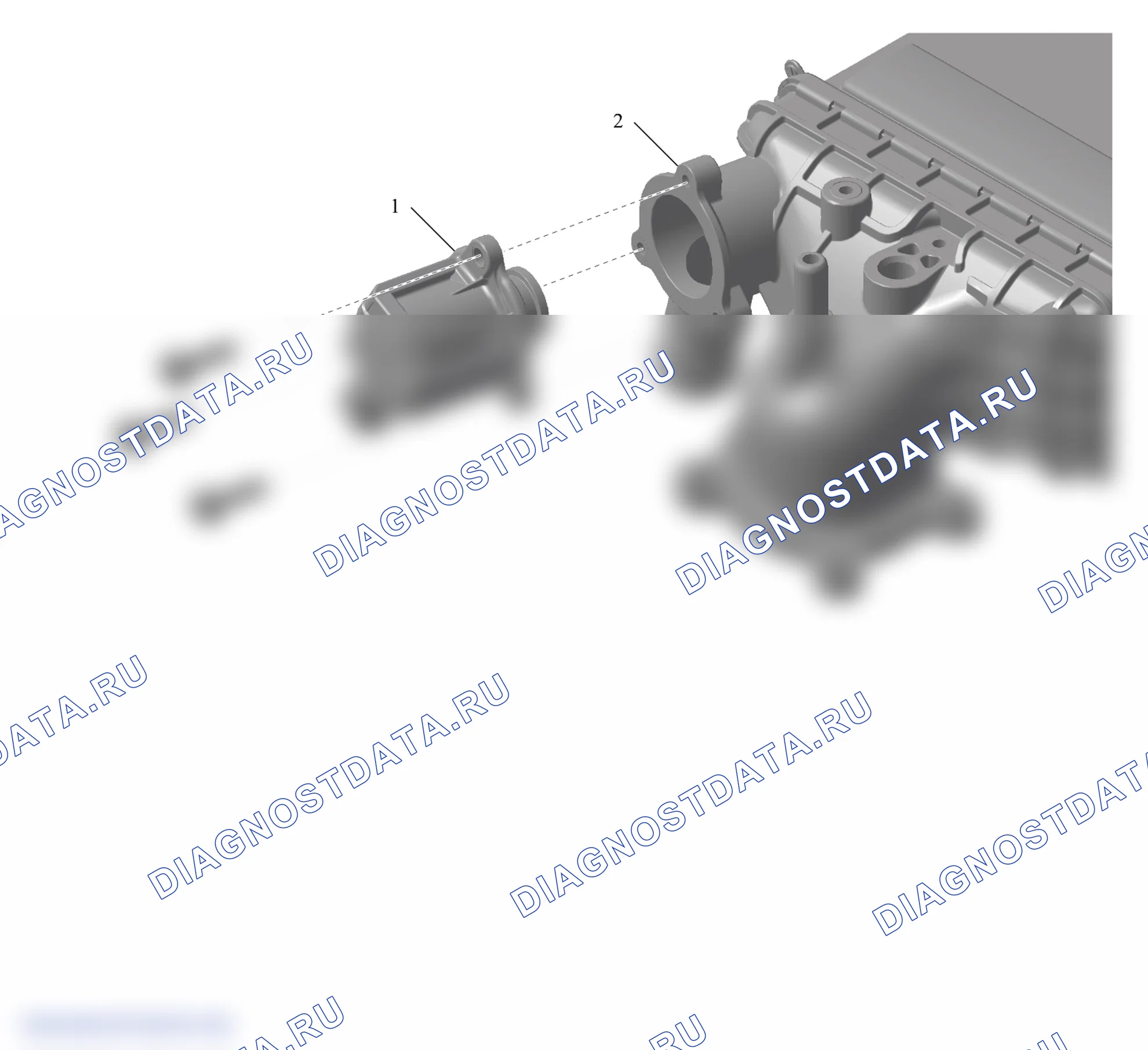 Схема расположения перепускного клапана впуска — Tank 500. Tank Tank 500 I