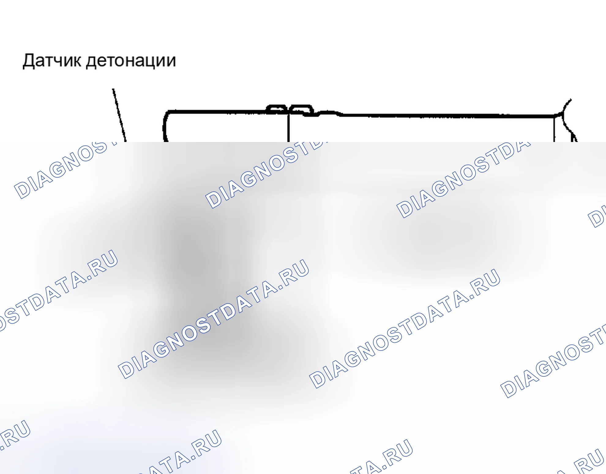 Рис. 2: < < A > > ДЕМОНТАЖ ДАТЧИКА ДЕТОНАЦИИ. Dodge Stratus II рестайлинг