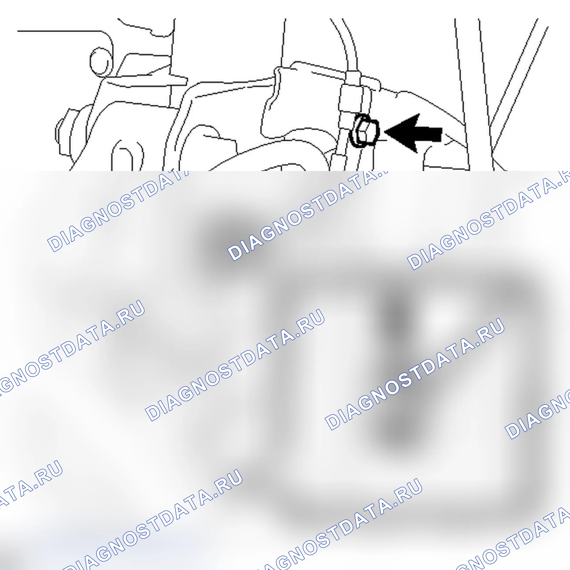 Рис. 46: ДЕМОНТАЖ. Toyota Prius PHV pre-III