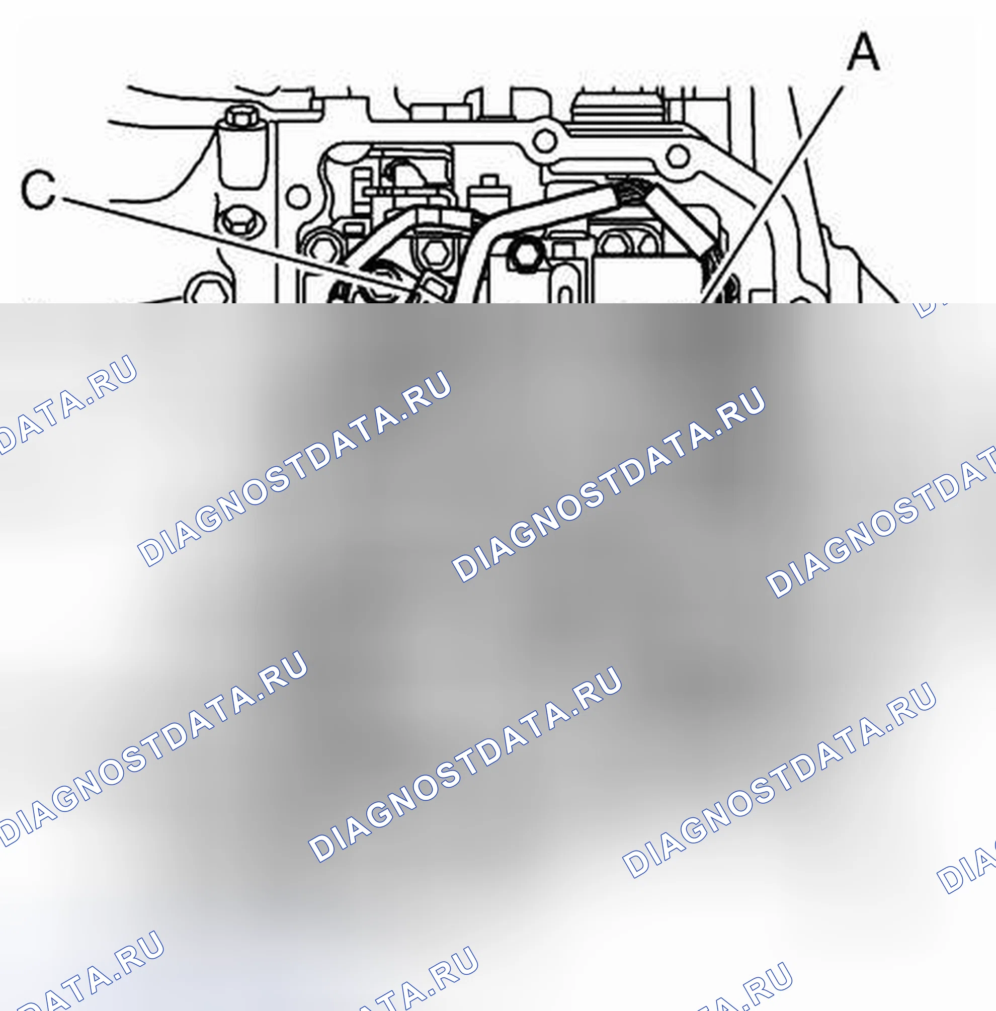 Рис. 9: Проверка электромагнитного клапана управления (M36 и Mxe). Kia Picanto III рестайлинг