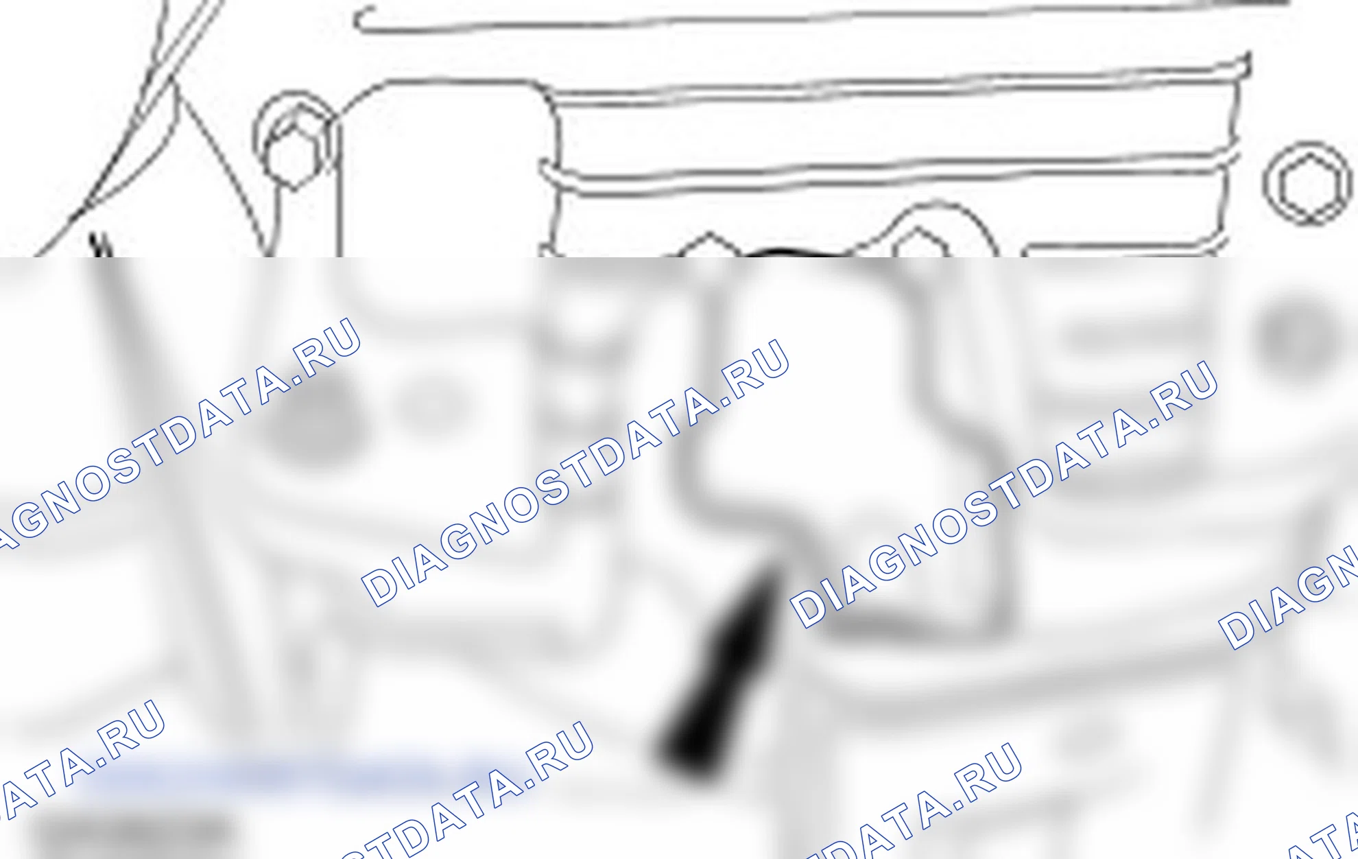 Ремонт масляный поддон на автомобиле. Ford Mondeo II