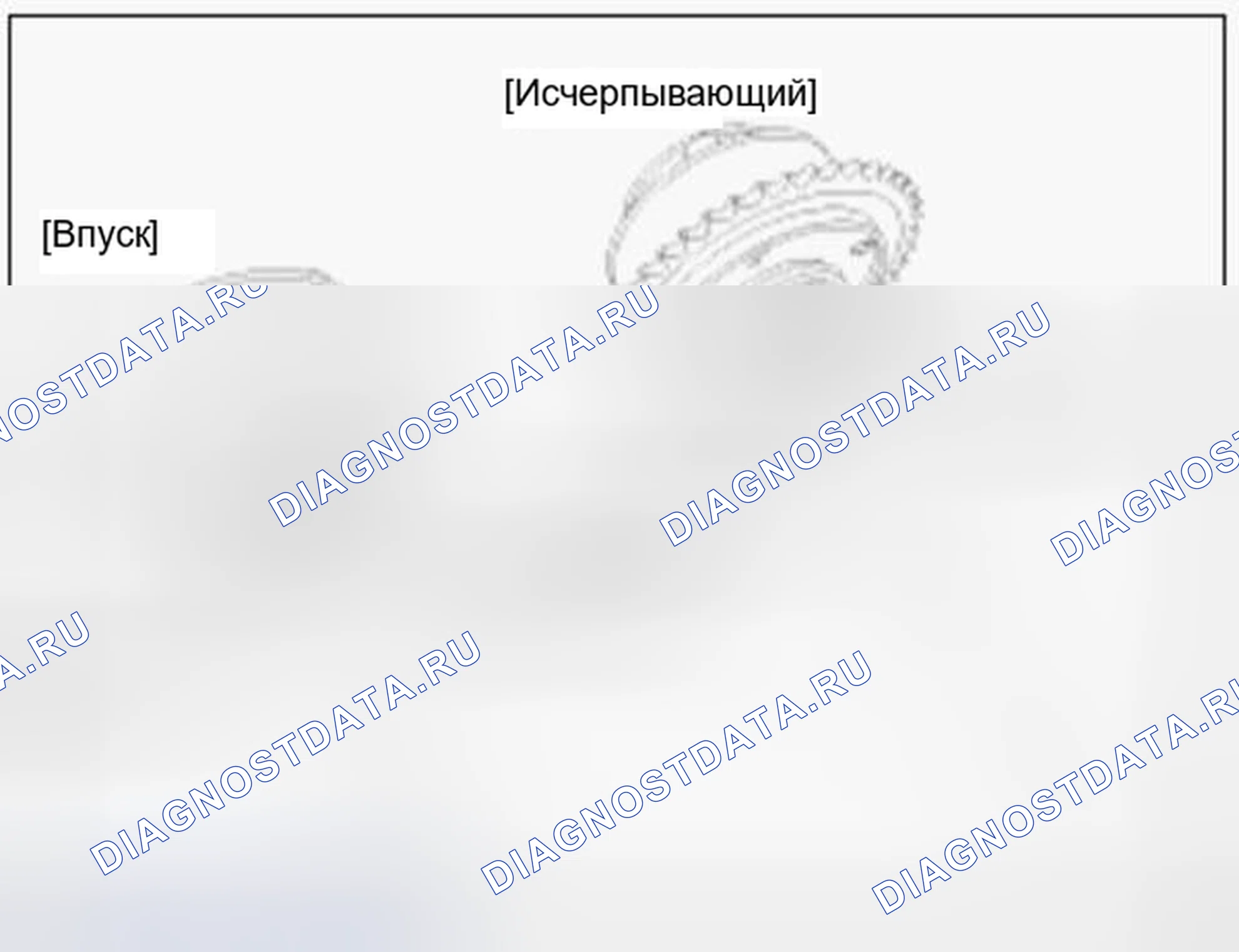 Рис. 149: CVVT (бесступенчатое регулирование фаз газораспределения) в сборе. BMW 6 серия F06/F13/F12