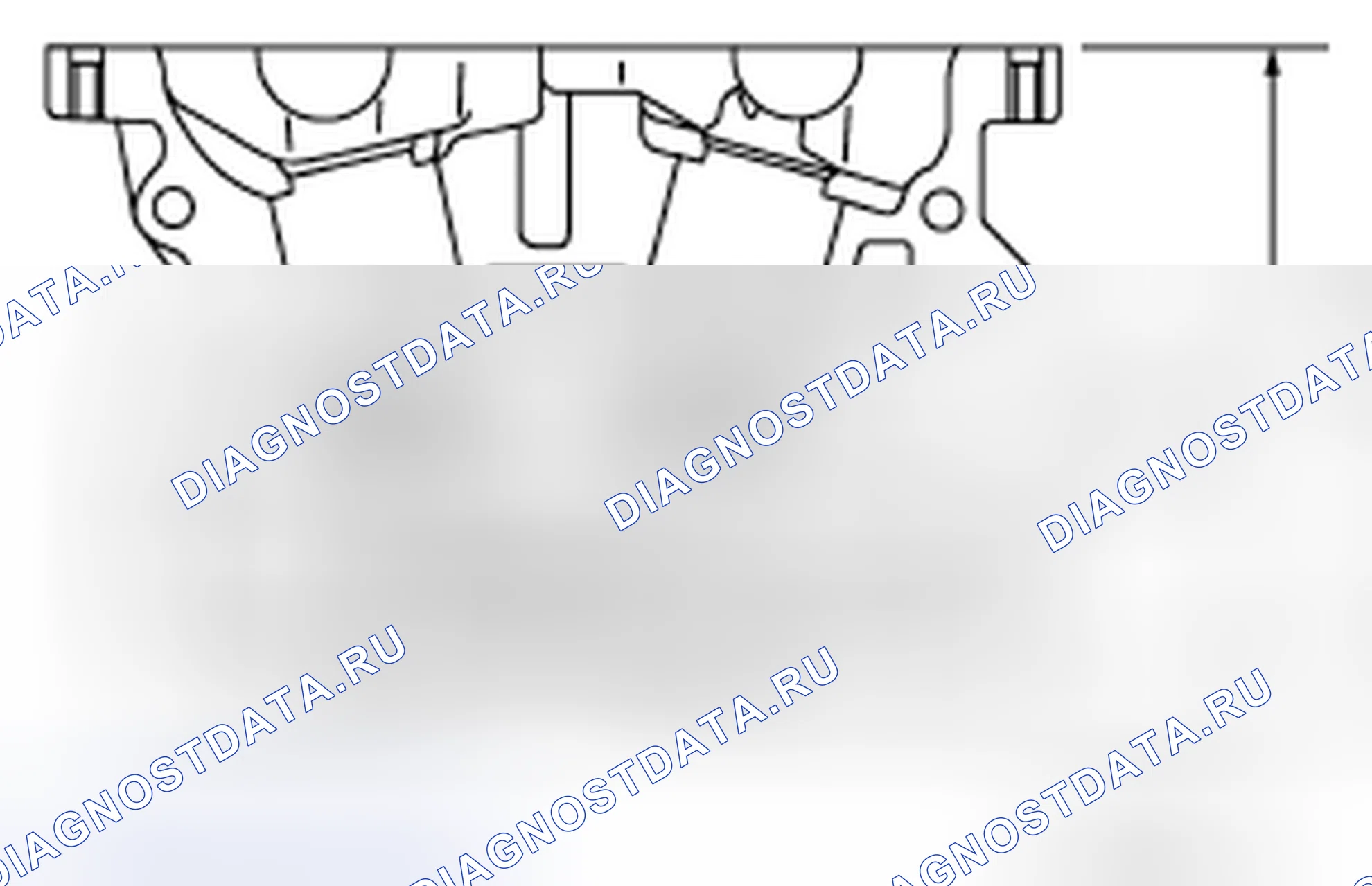 Рис. 522: ГОЛОВКА ЦИЛИНДРА. Nissan Altima L32 рестайлинг