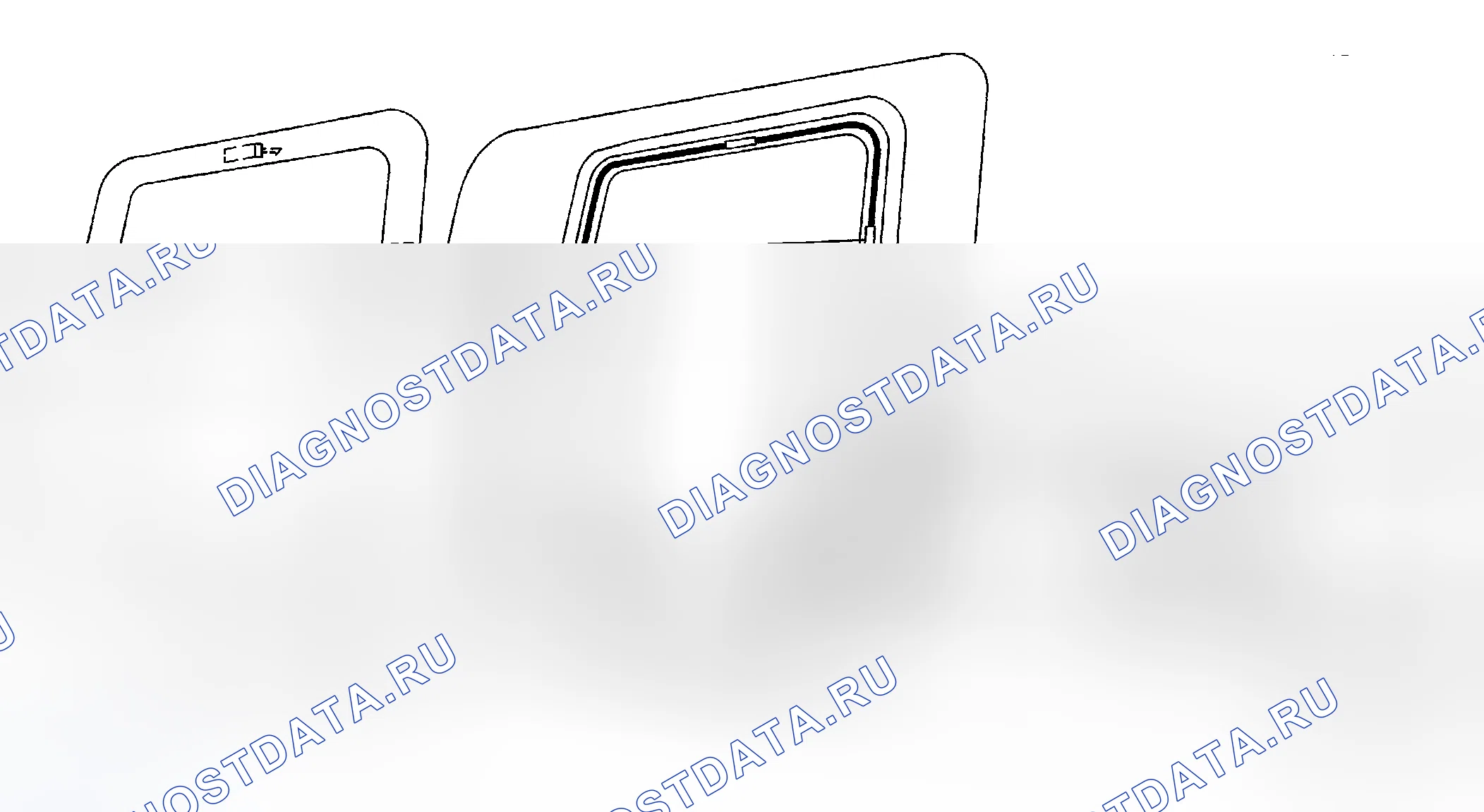 Рис. 5: БОКОВОЕ ОКНО. Honda Odyssey (North America) I