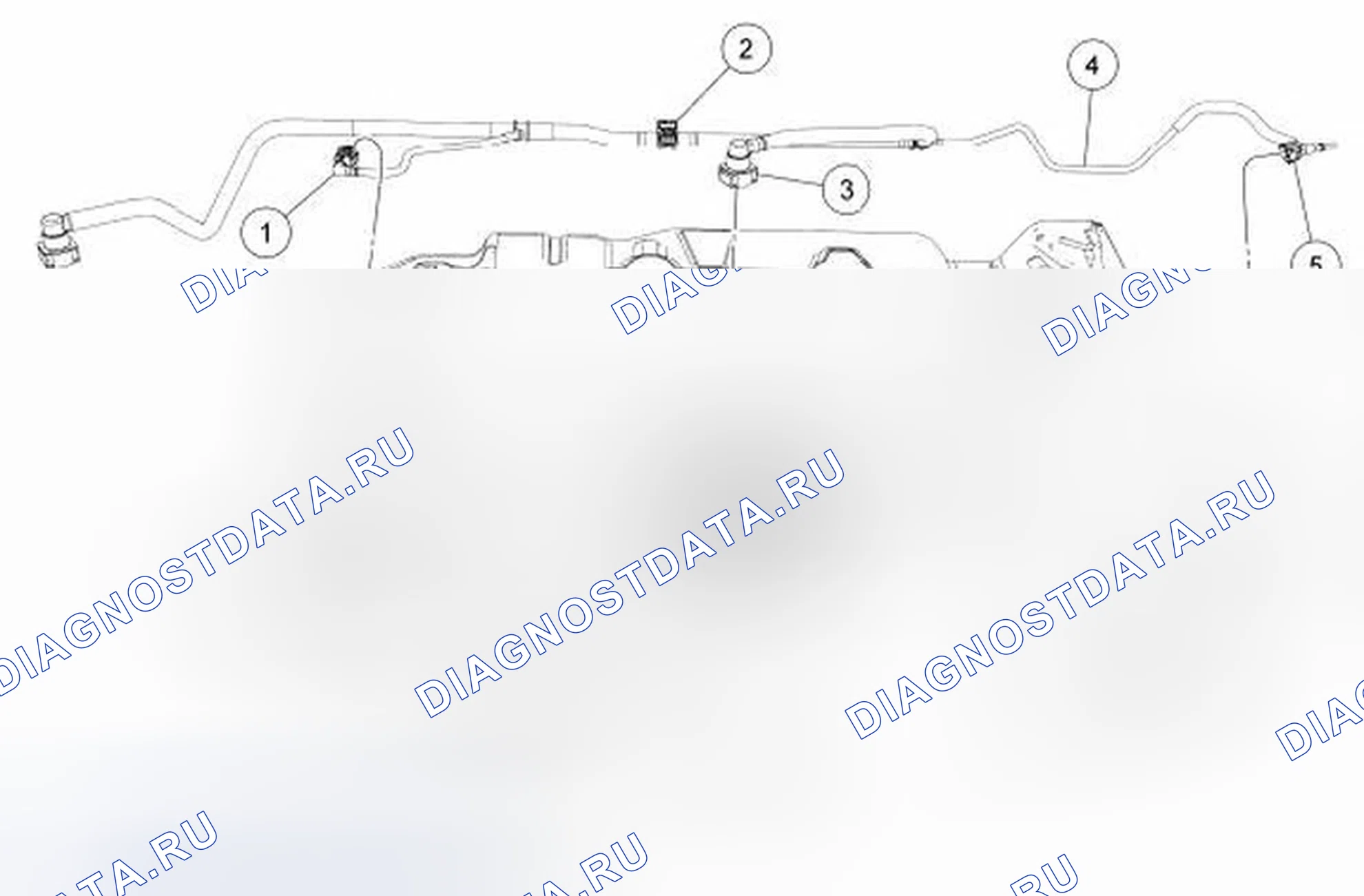 Рис. 1: Топливный бак 106L. Ford Expedition III