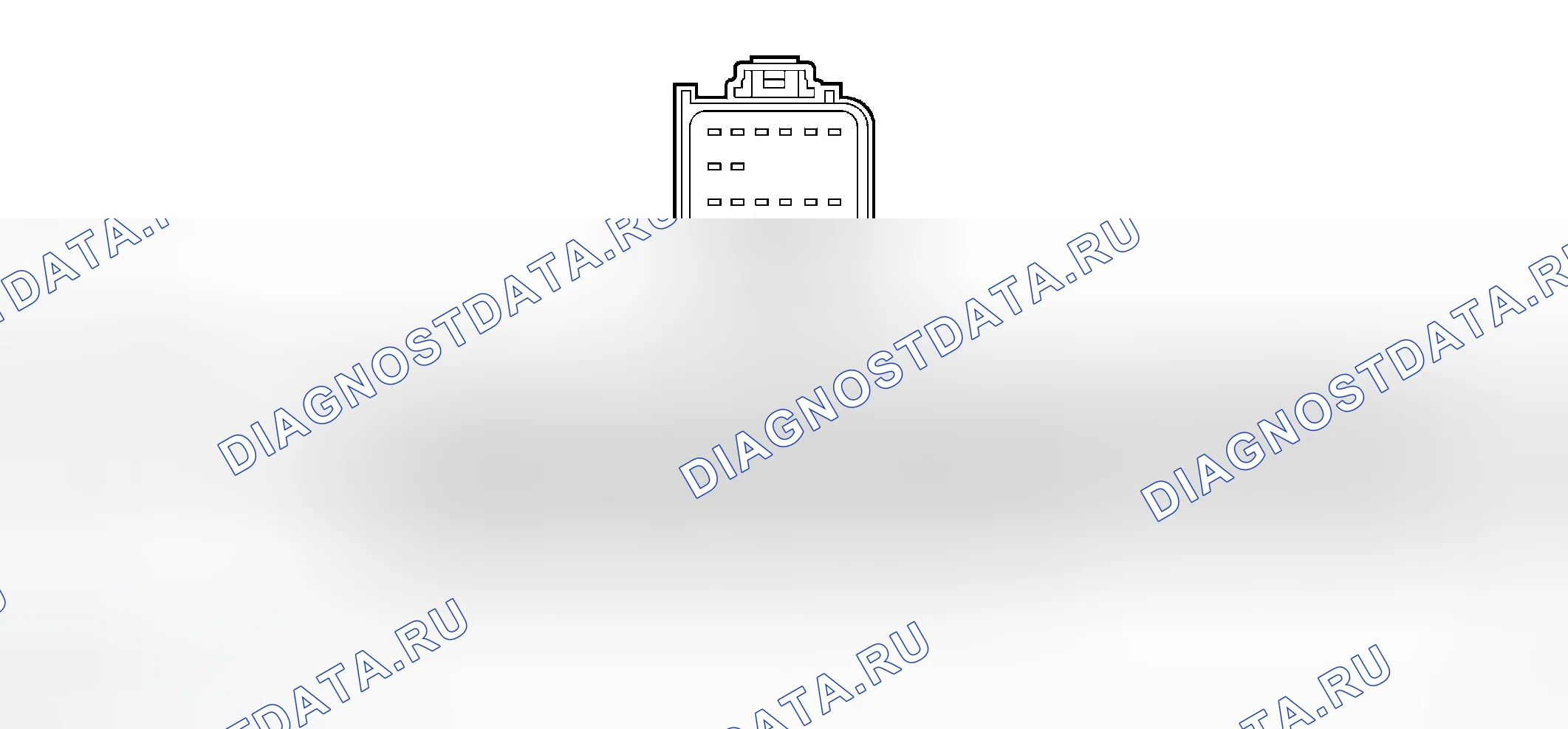 Рис. 157: Удерживающий модуль управления (RCM) C310a. Ford Pickup F350 Super Duty 