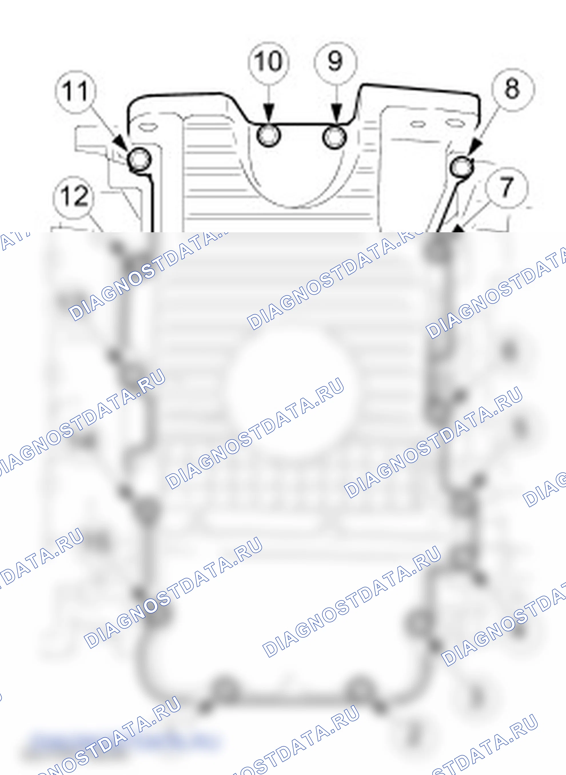Разборка двигателя. Ford Mondeo III