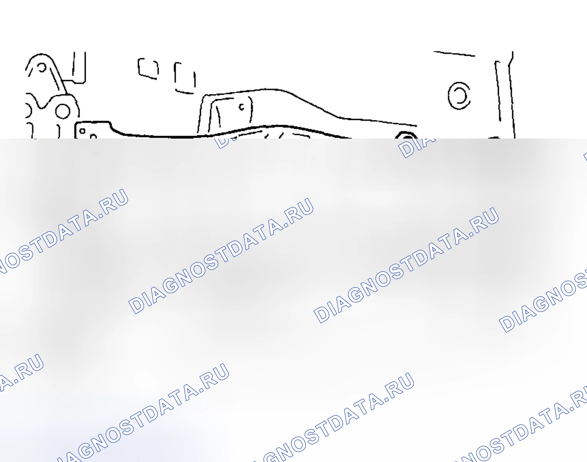 Рис. 219: ПОПЕРЕЧИНА И АМОРТИЗИРУЮЩАЯ РЕЗИНА. Subaru Outback BH